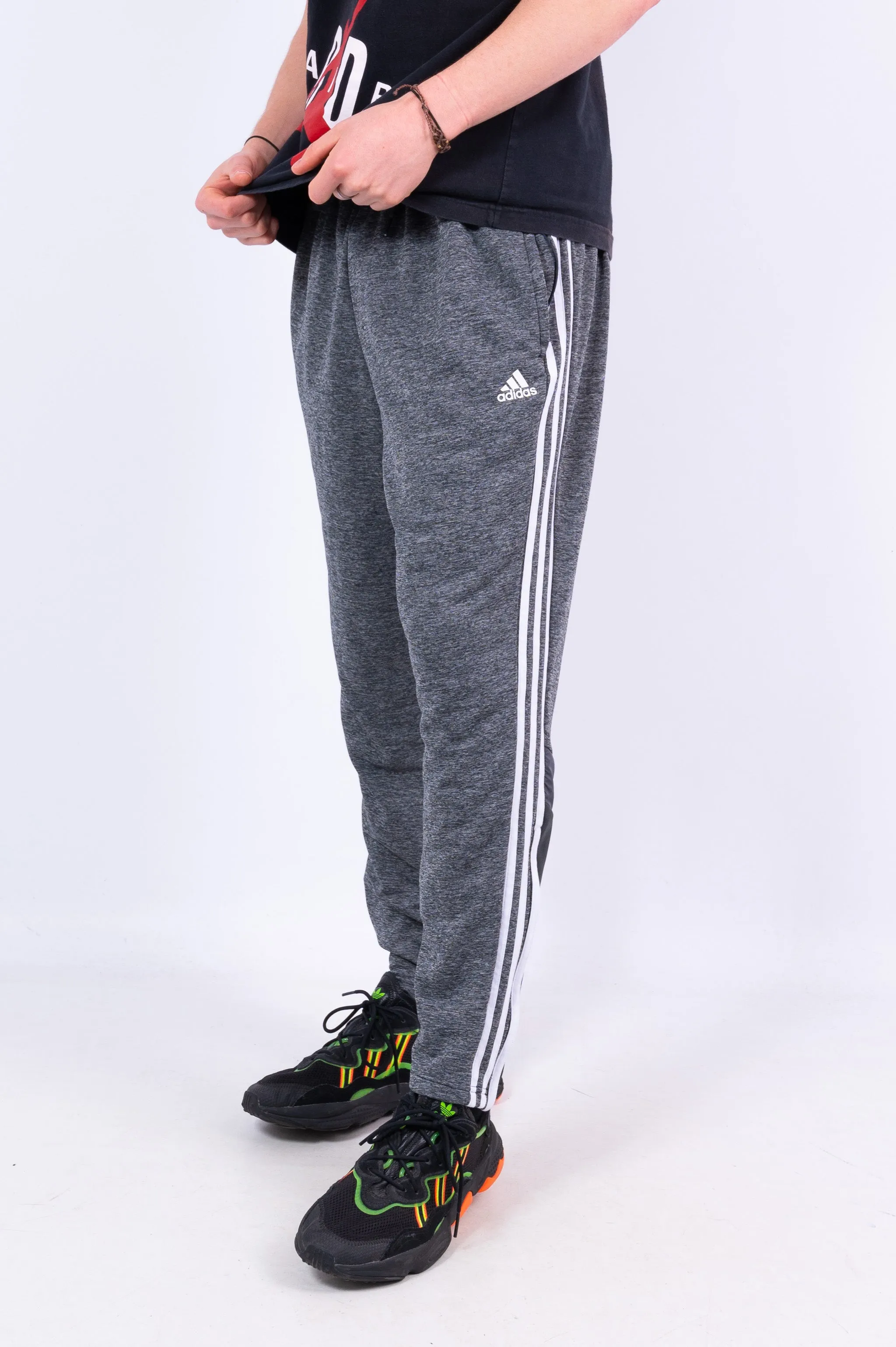 Adidas Grey Tracksuit Bottoms