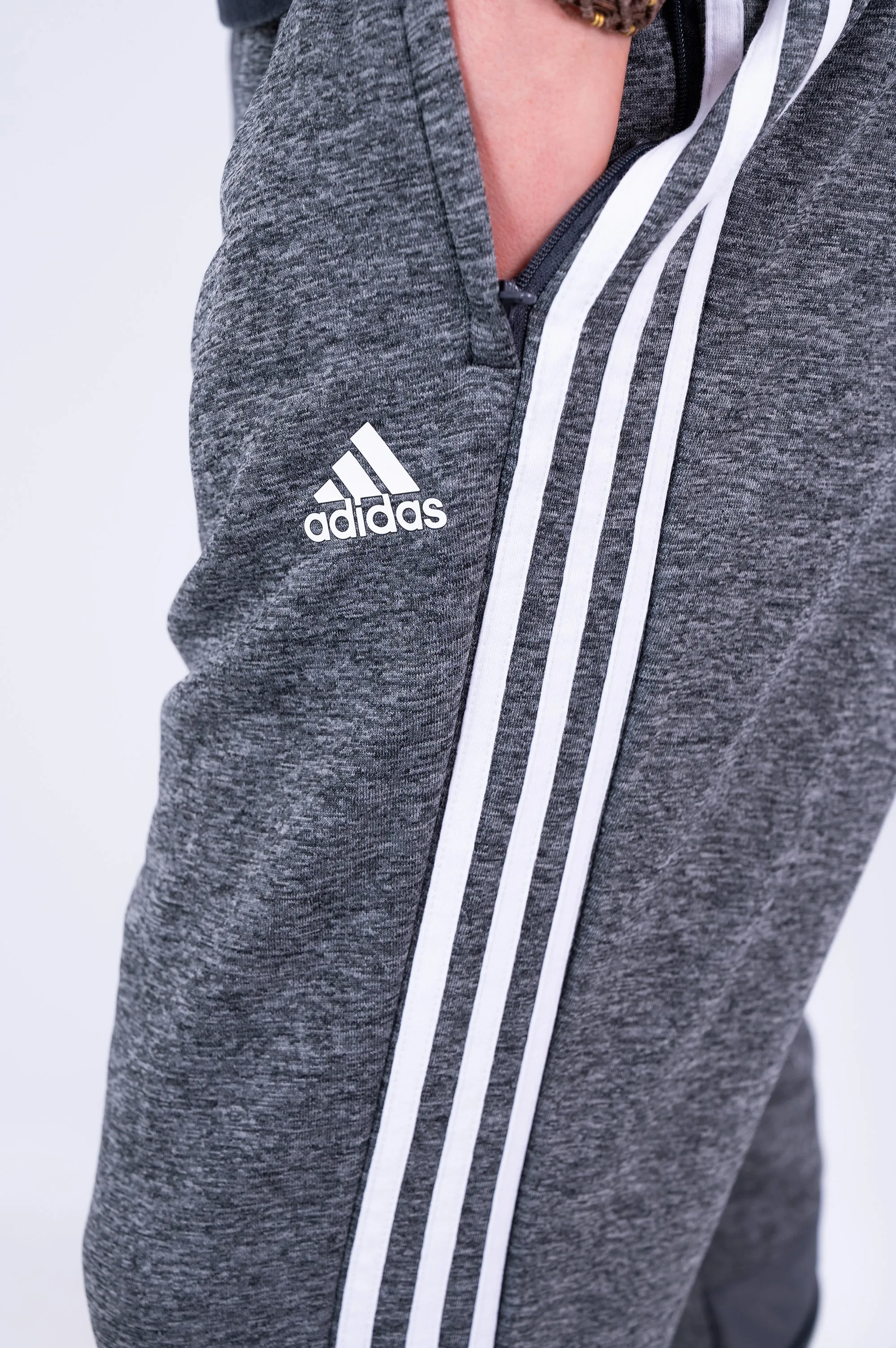 Adidas Grey Tracksuit Bottoms