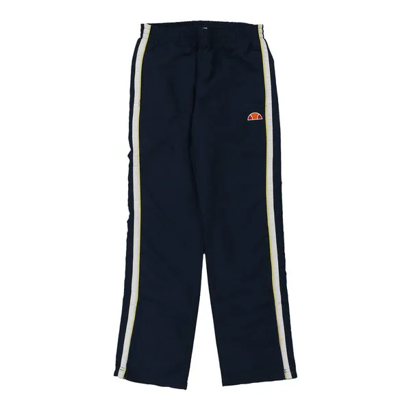 Age 14 Ellesse Joggers - Large Navy Polyester