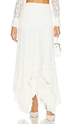 Alexis Vieira Maxi Skirt in White