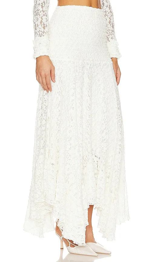 Alexis Vieira Maxi Skirt in White