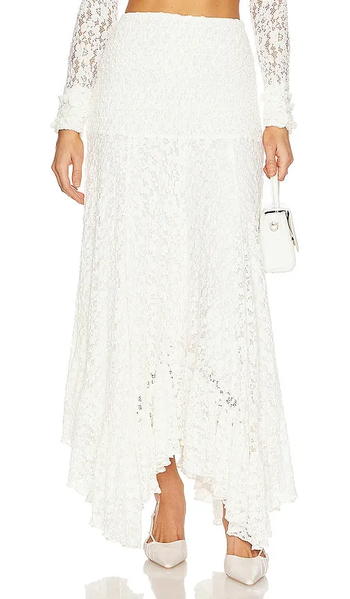 Alexis Vieira Maxi Skirt in White