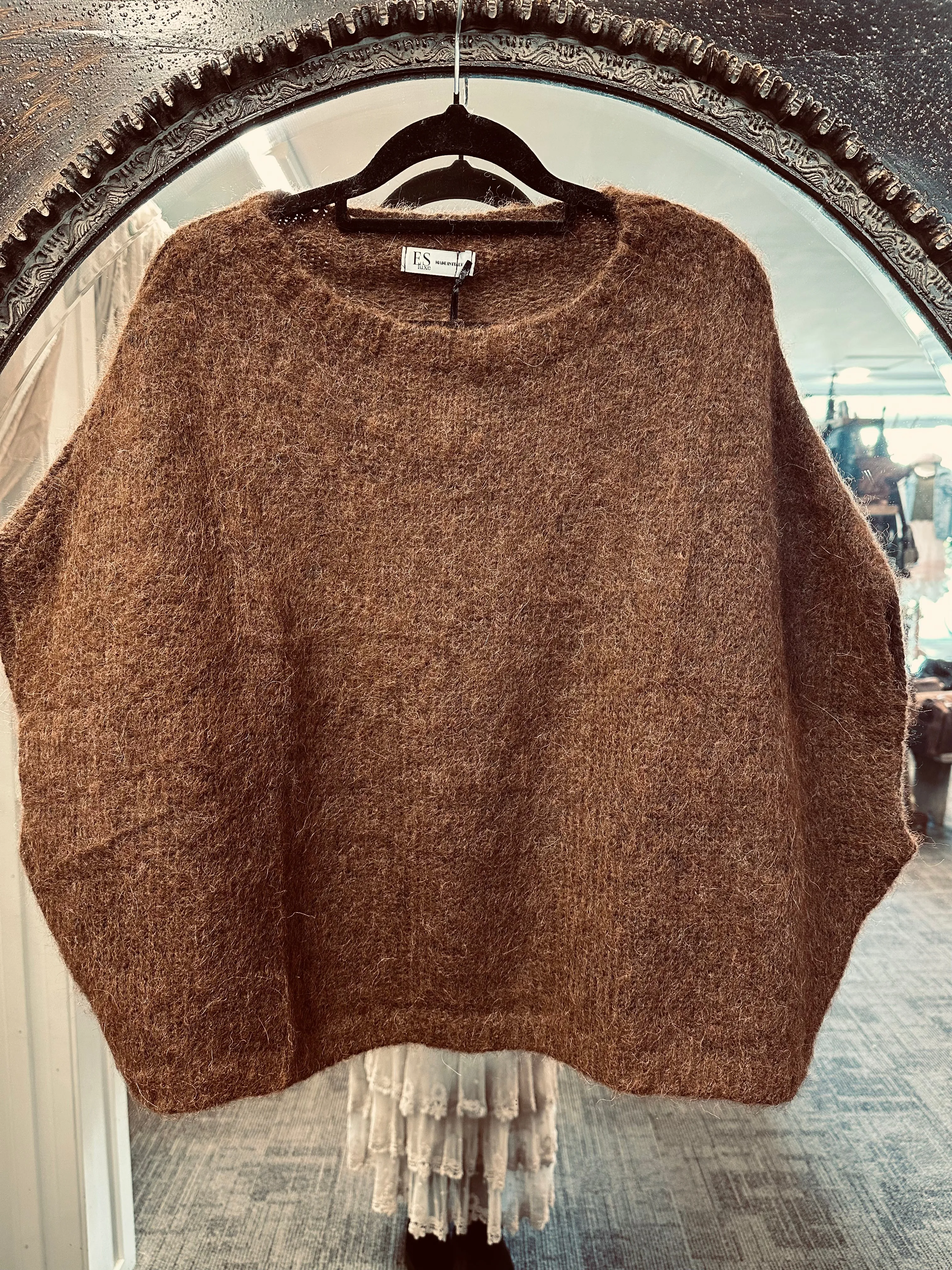 Alpaca wool blend vest