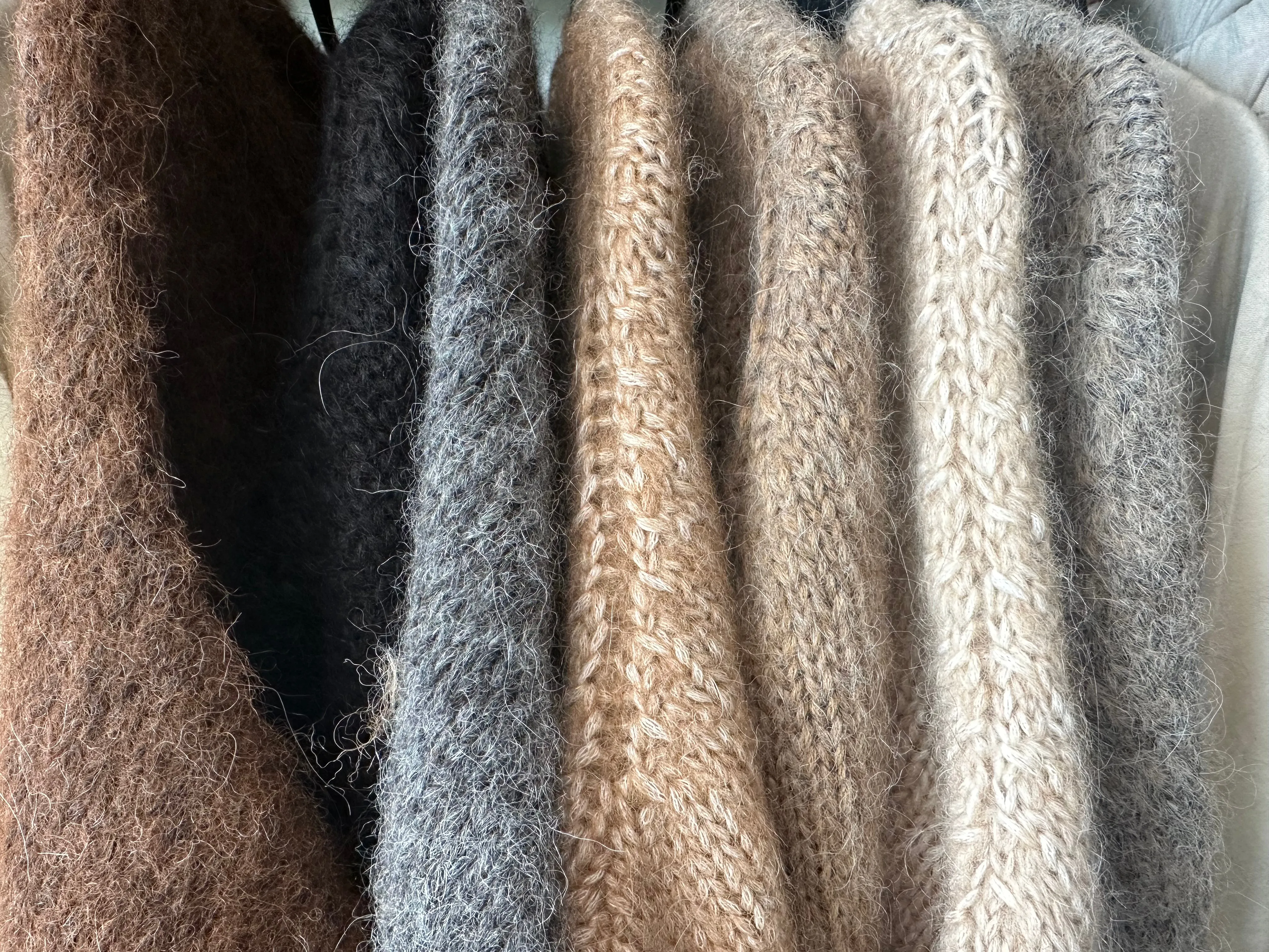 Alpaca wool blend vest