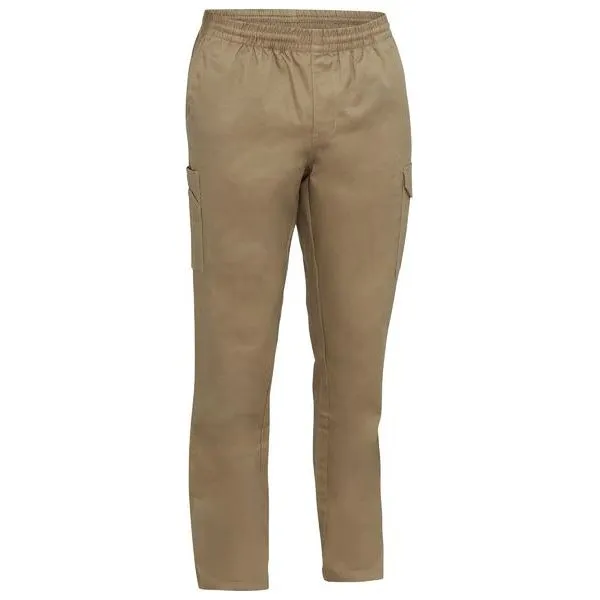 Bisley Stretch Cotton Drill Elastic Waist Cargo Work Pant (BPC6029)