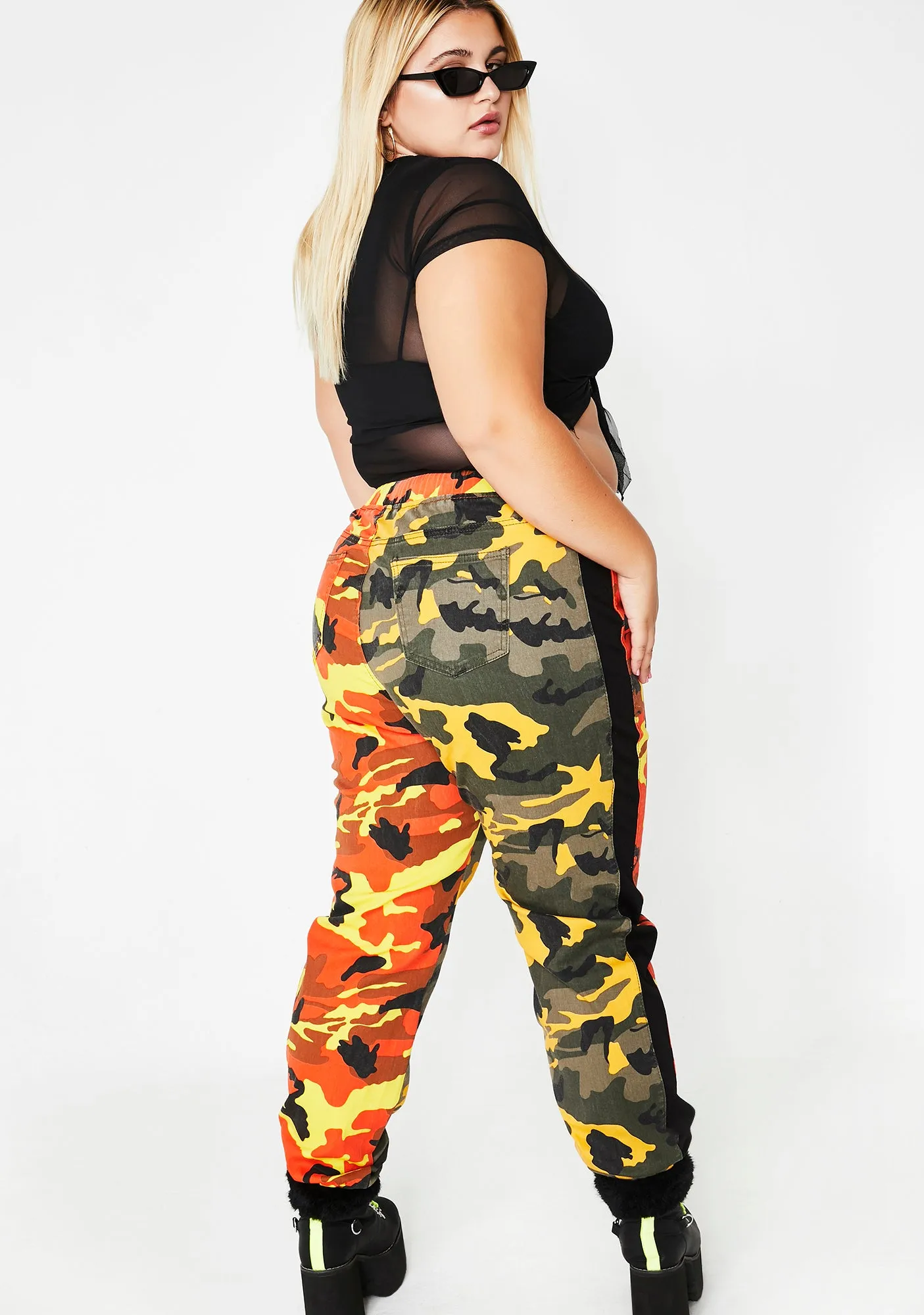 Bomb Baddie Alert Cargo Joggers