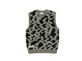 Butter Goods Surge Knitted Vest 'Forest'