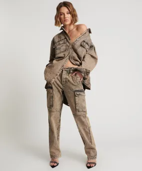 Cargo Motion Pants - Rust