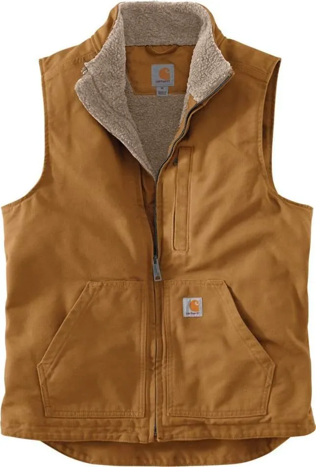 CARHARTT® SHERPA-LINED MOCK NECK VEST