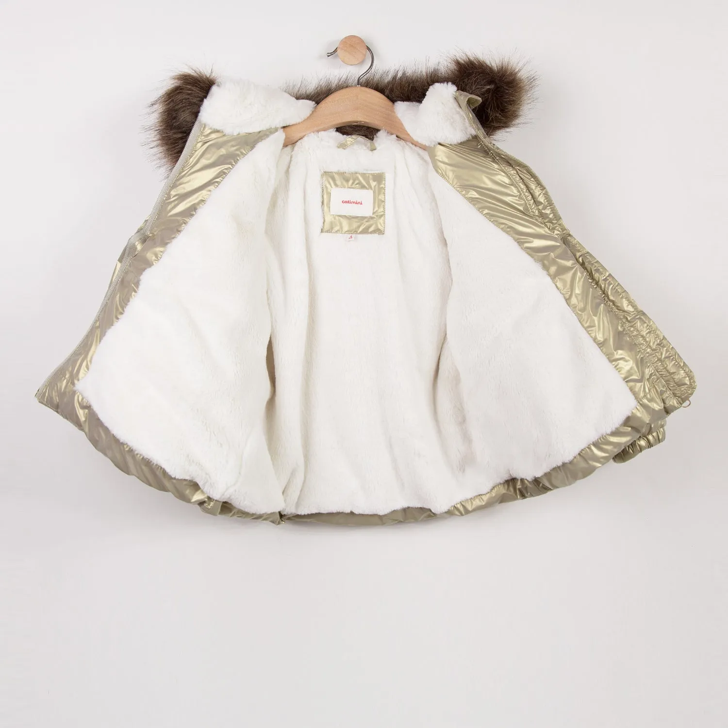 Catimini 42055 Gold Padded Coat