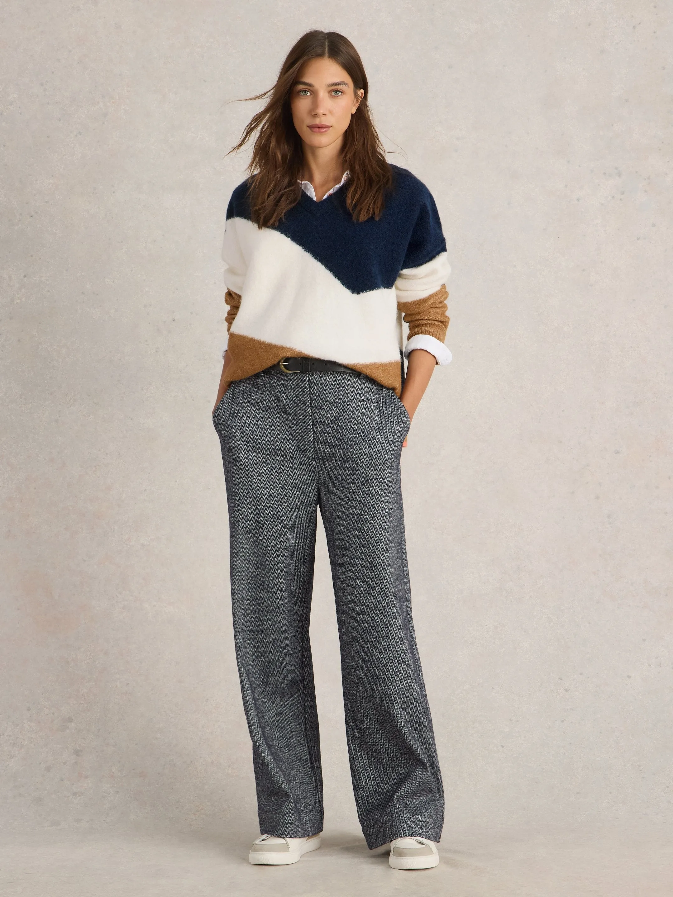 Cerie Chevron Jumper