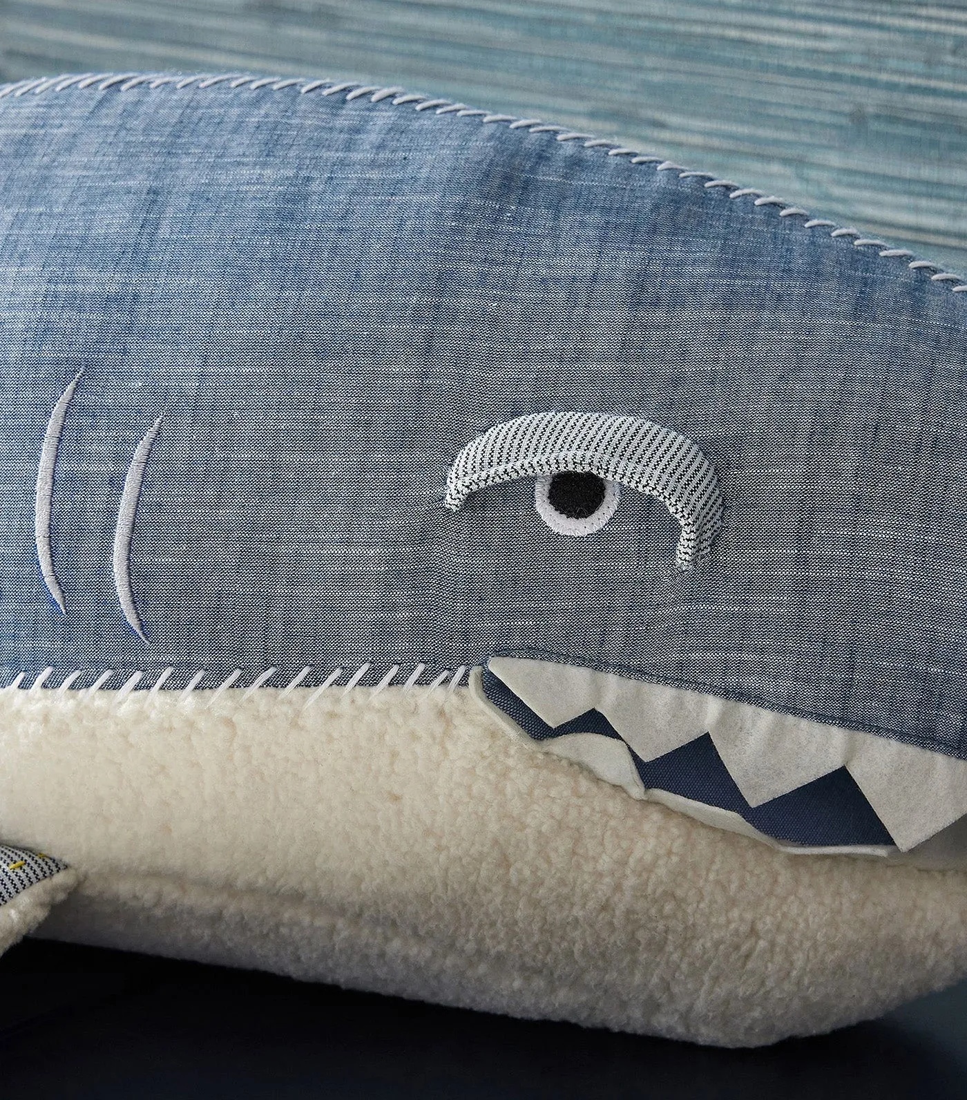Chambray Shark Plush