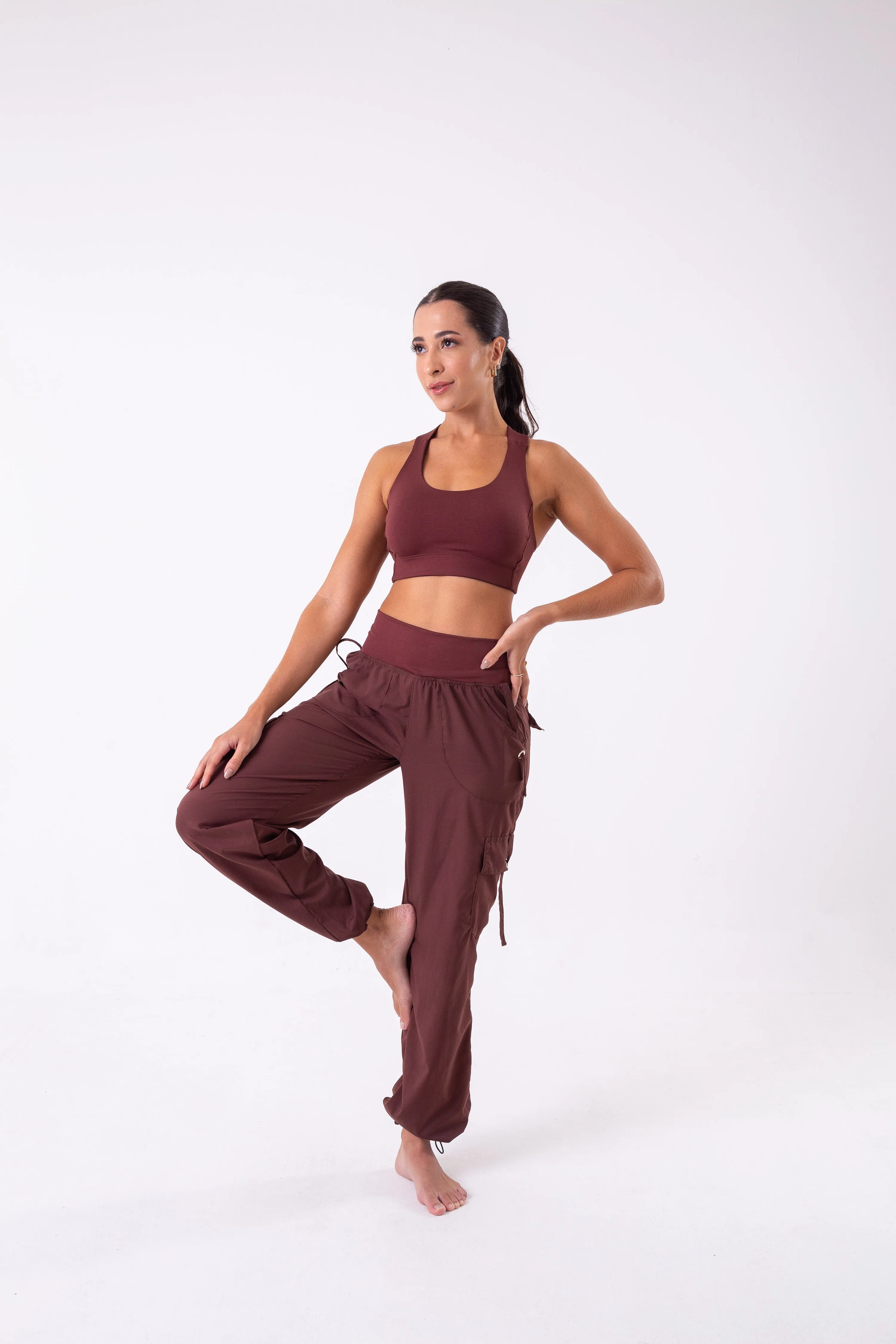 Chocolate Cargo Pant