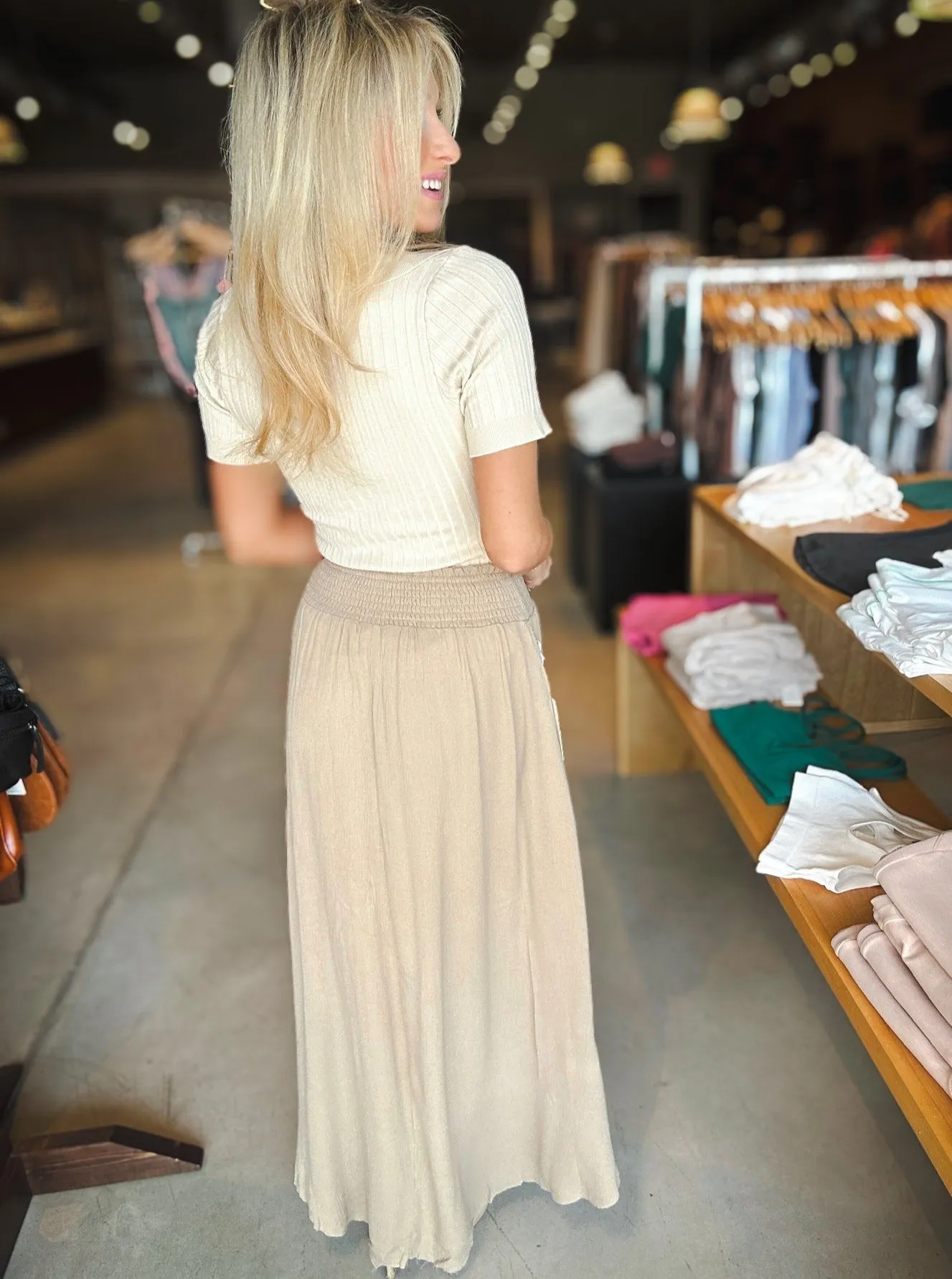 Cute Lifestyle Maxi Skirt