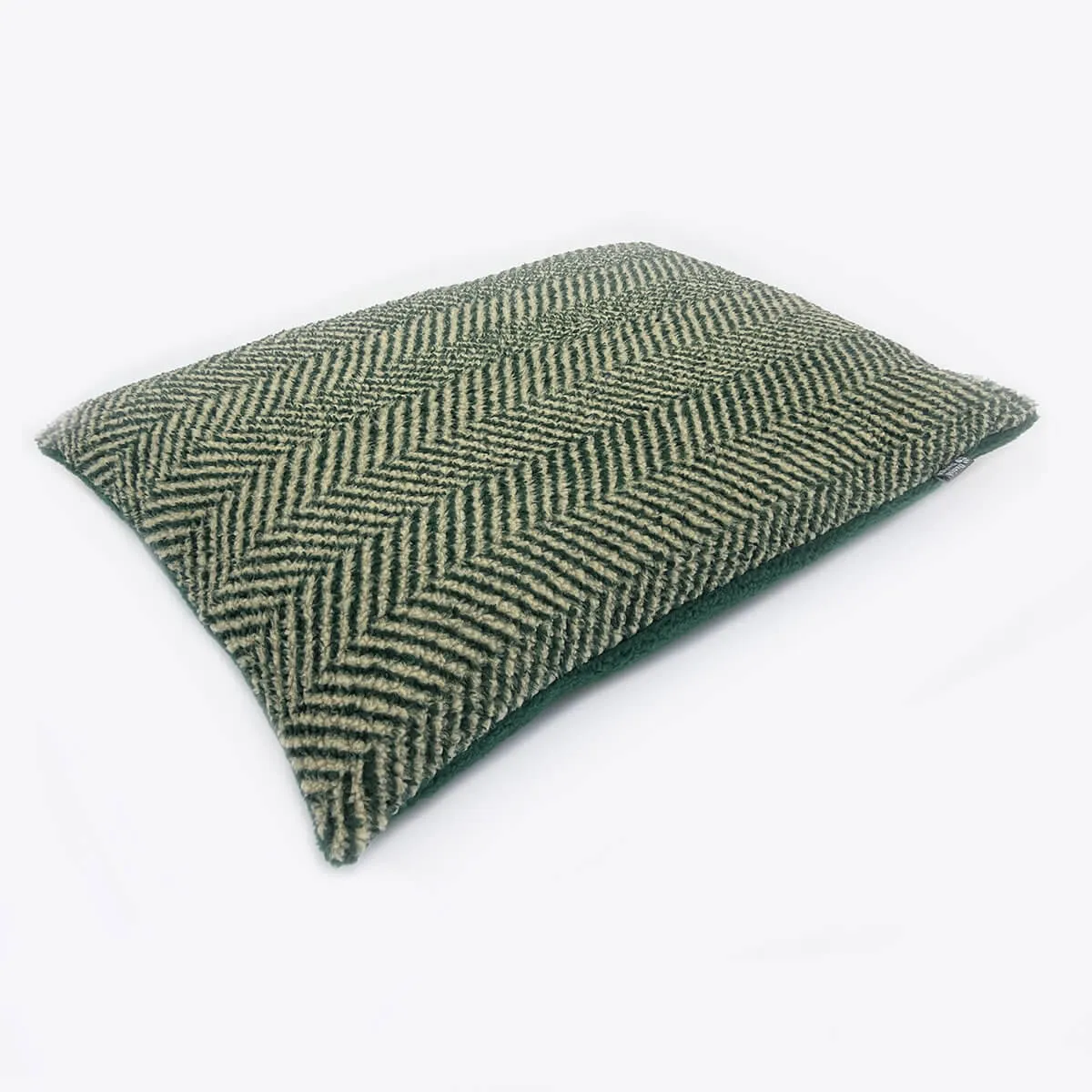 Danish Design Sherpa Fleece Green Herringbone Deep Duvet - Spare Cover