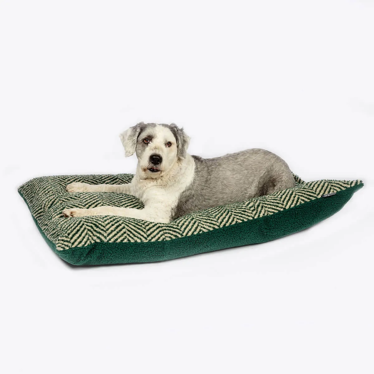 Danish Design Sherpa Fleece Green Herringbone Deep Duvet - Spare Cover
