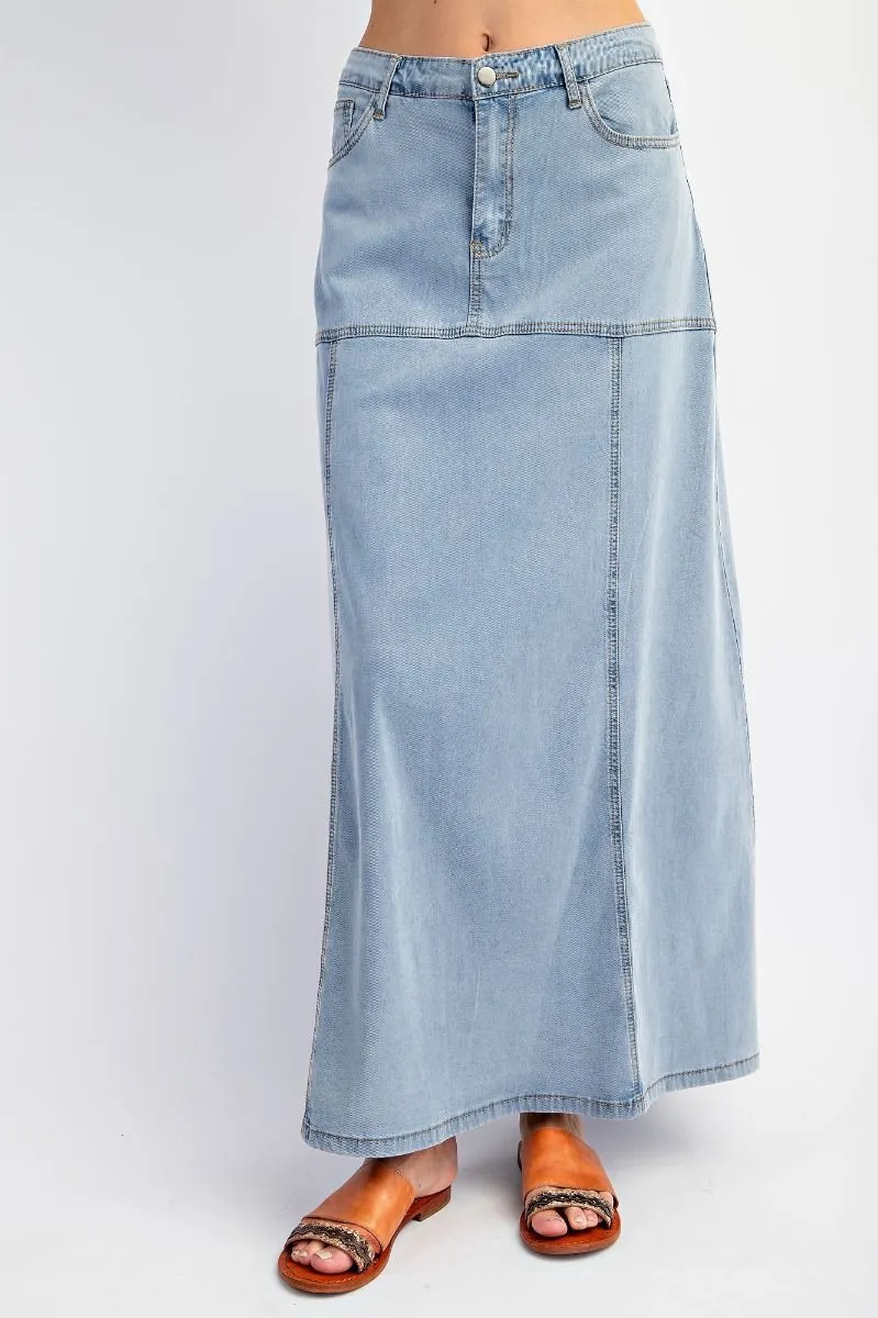 Deidra High-rise Maxi Skirt