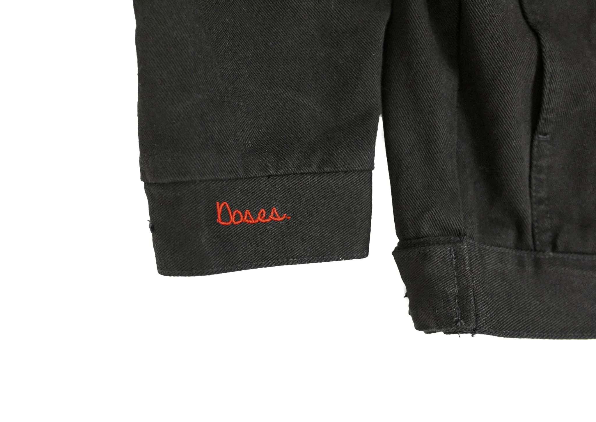 Doses East Meets West Painted Denim Jacket