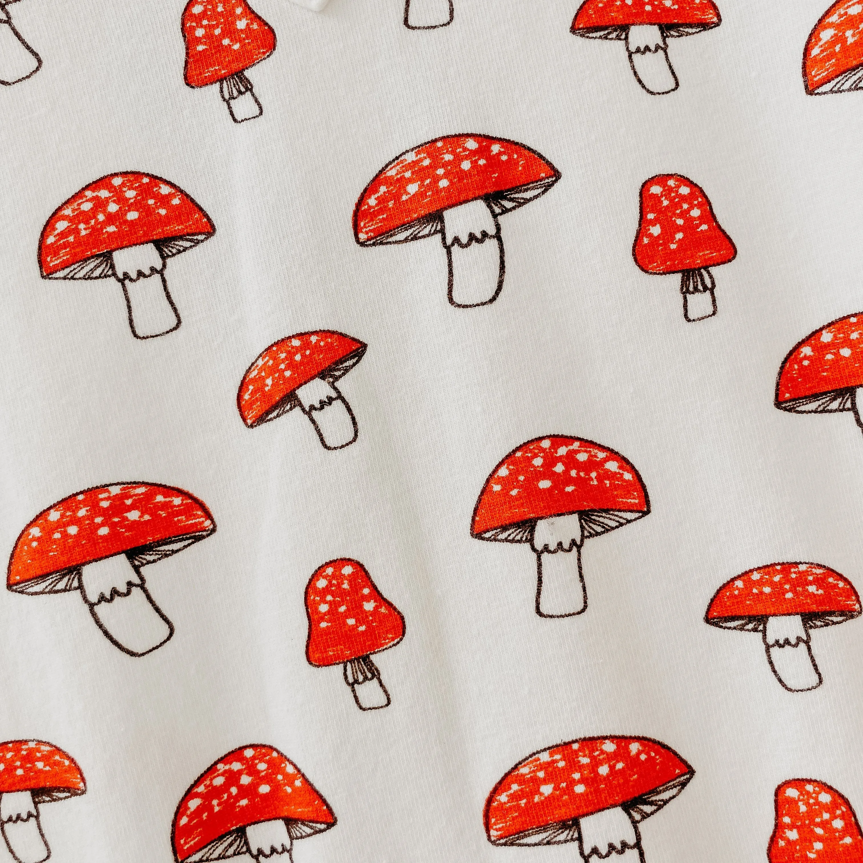 Fancy Fungi Organic Romper