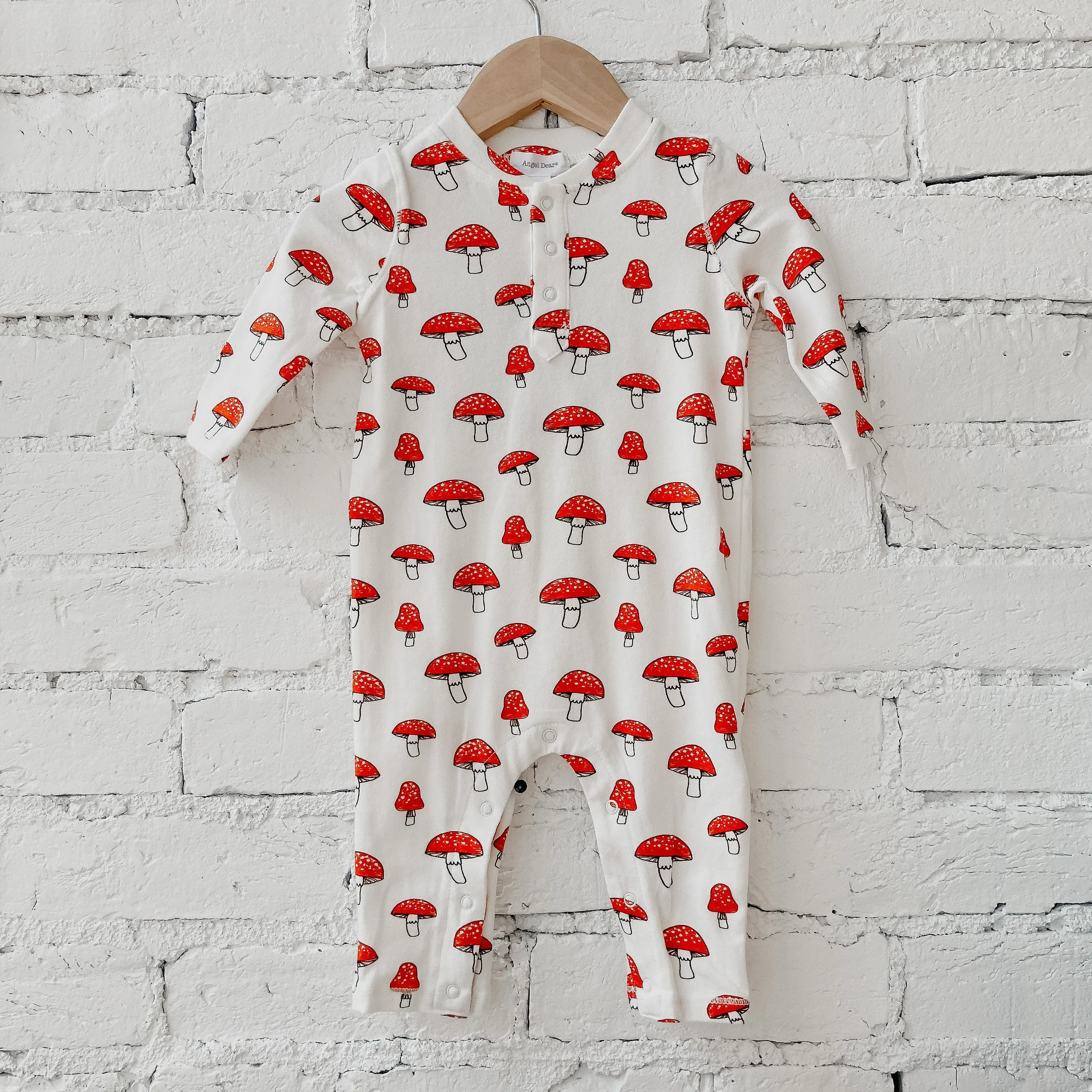 Fancy Fungi Organic Romper