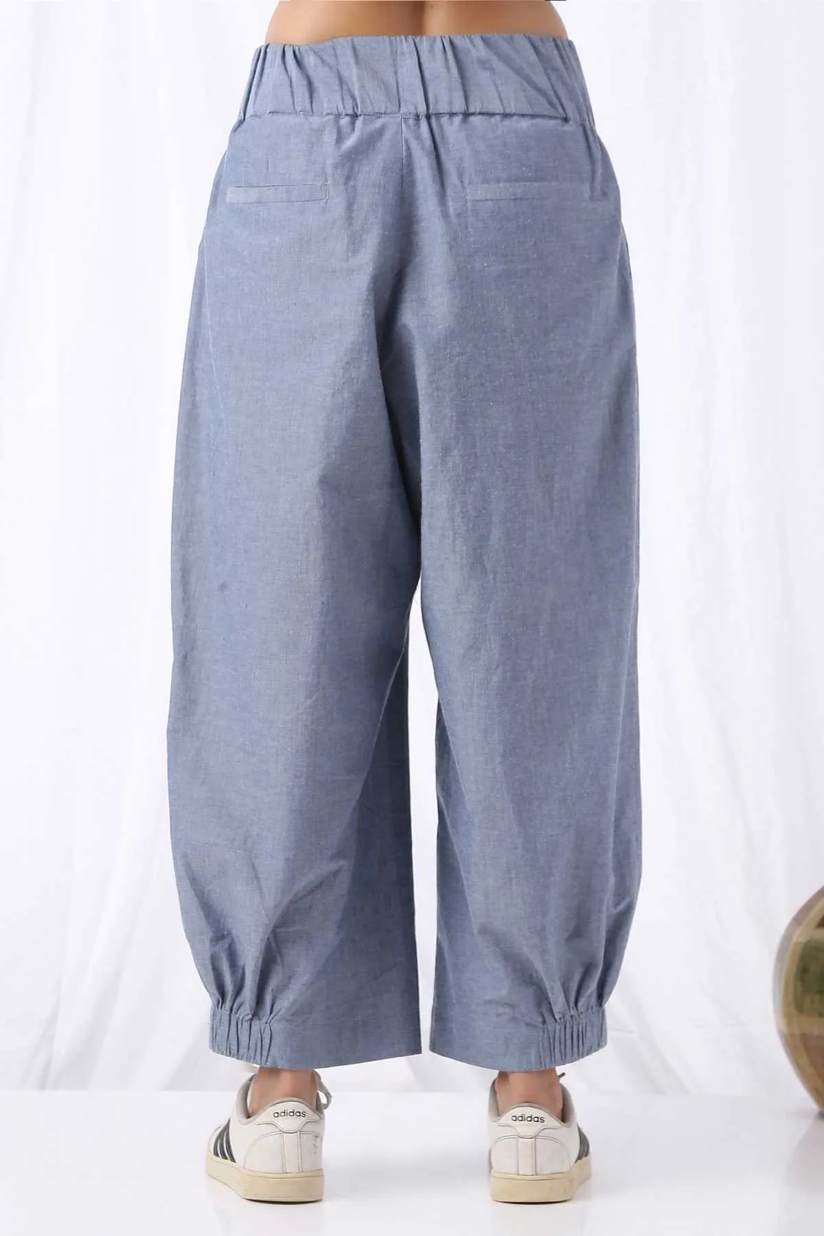 High Waist Pleated Pants