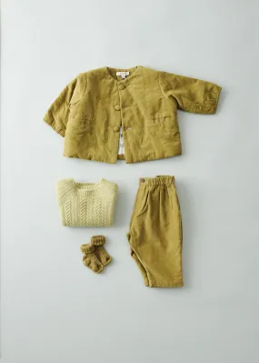 ICELANDITE BABY JACKET - LIME