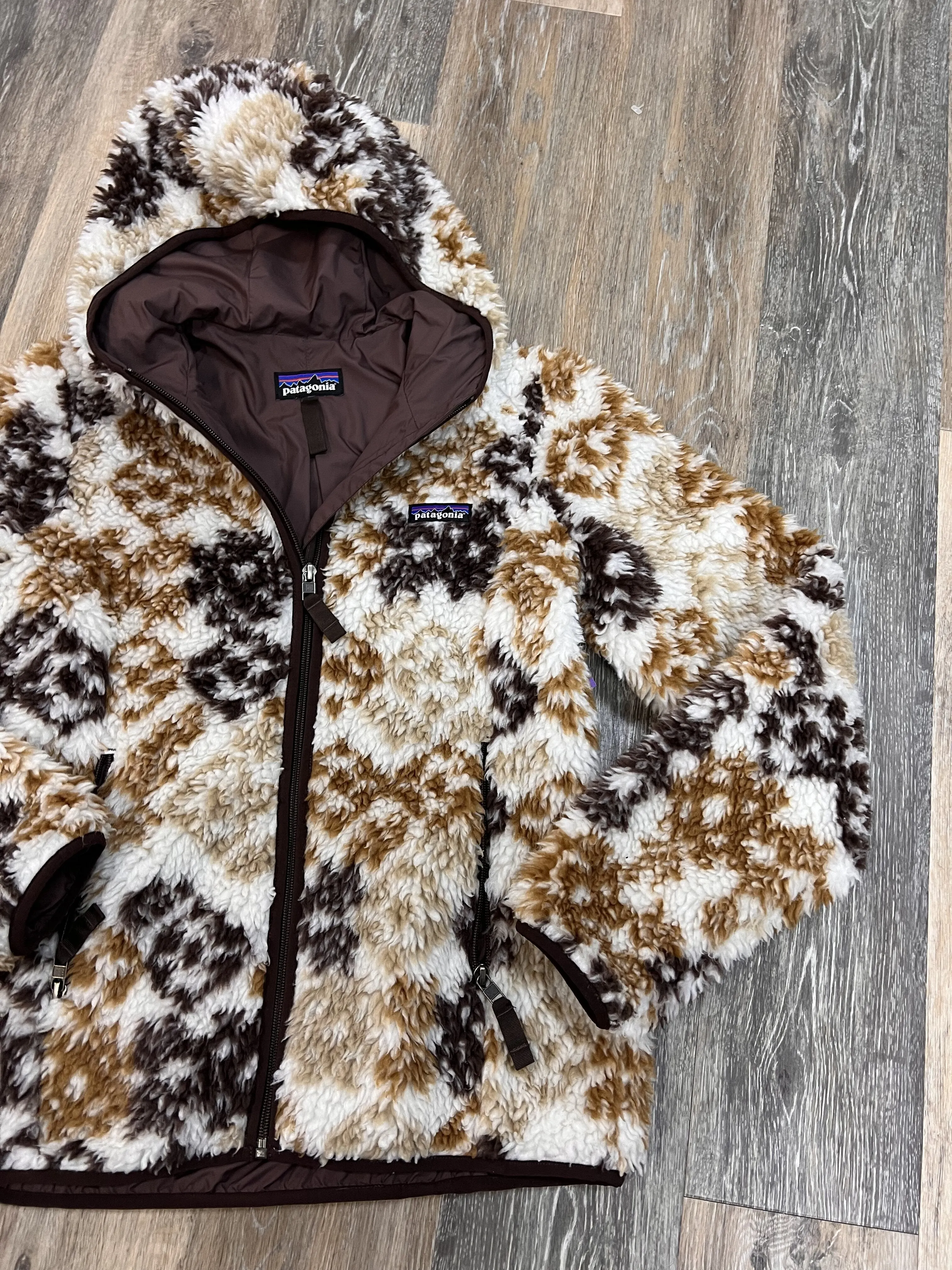 Jacket Faux Fur & Sherpa By Patagonia  Size: S