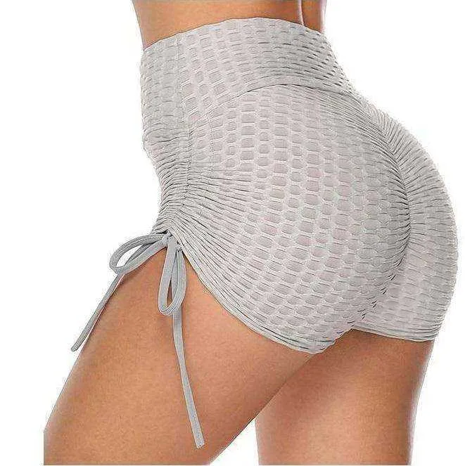 Joga Shorts High Waist Workout Casual Femme Streetwear