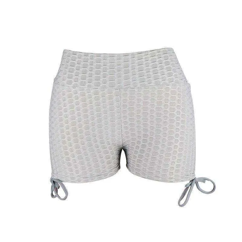 Joga Shorts High Waist Workout Casual Femme Streetwear
