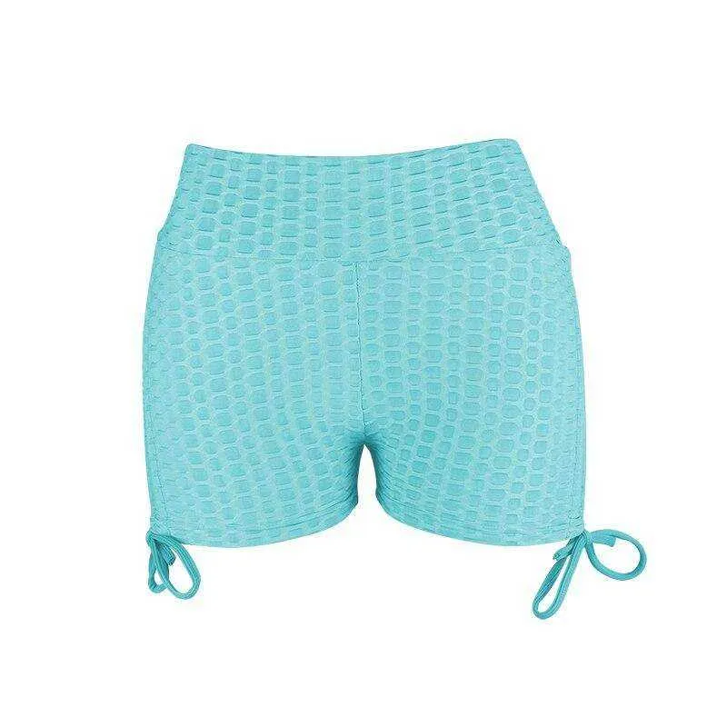 Joga Shorts High Waist Workout Casual Femme Streetwear