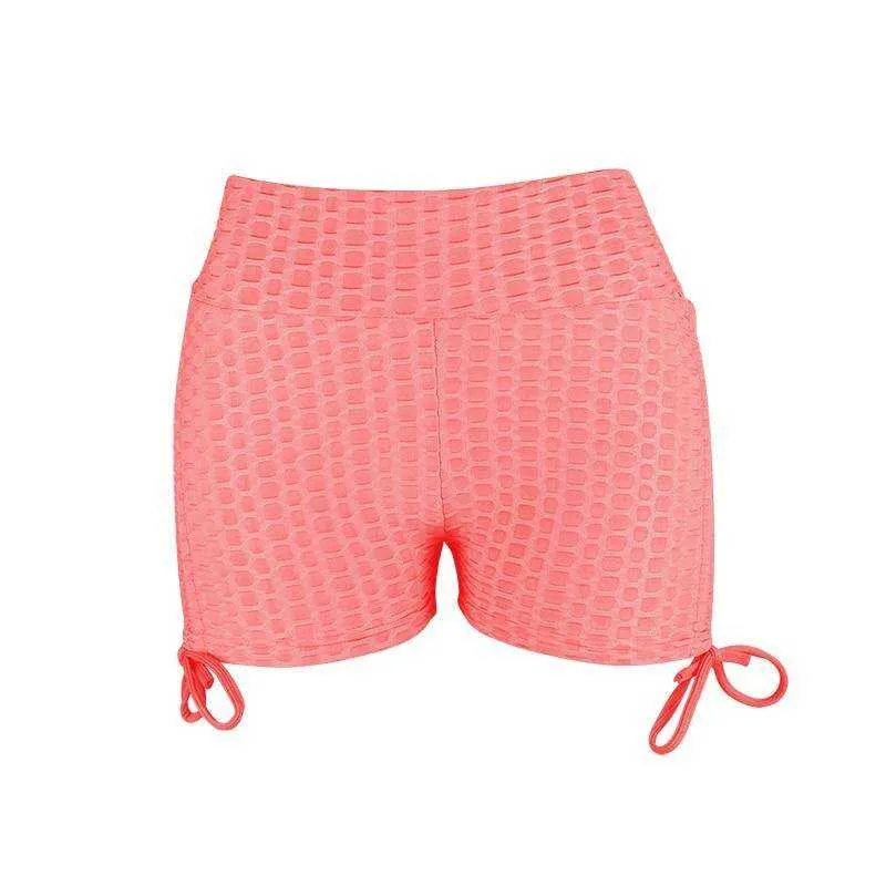 Joga Shorts High Waist Workout Casual Femme Streetwear