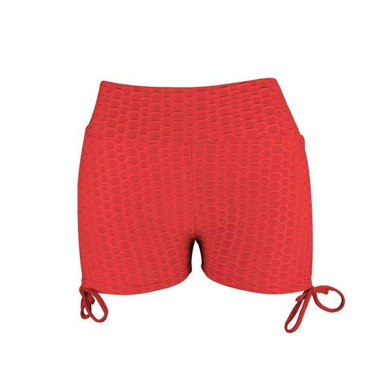 Joga Shorts High Waist Workout Casual Femme Streetwear