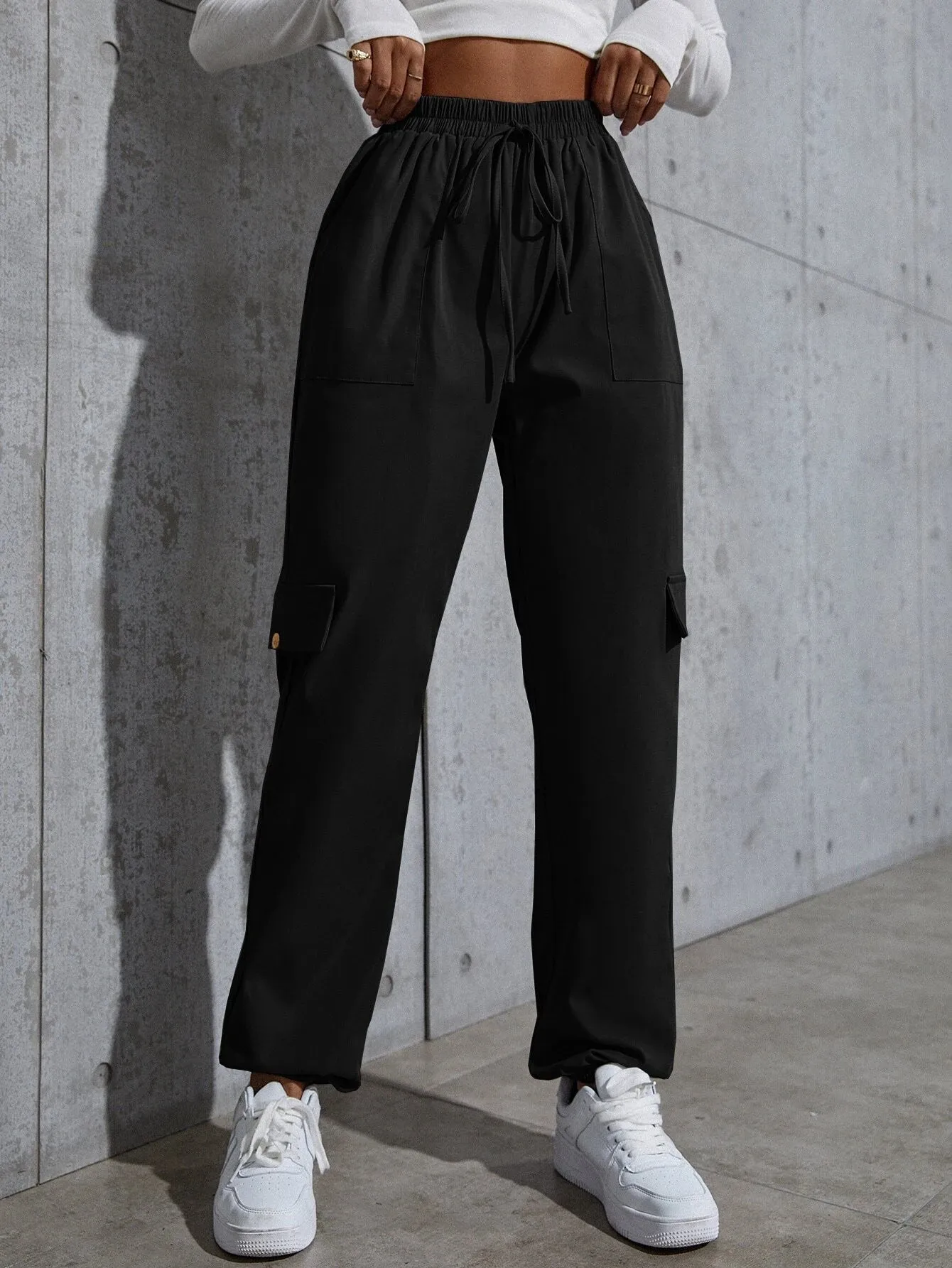 Knot Flap Pocket Cargo Pant