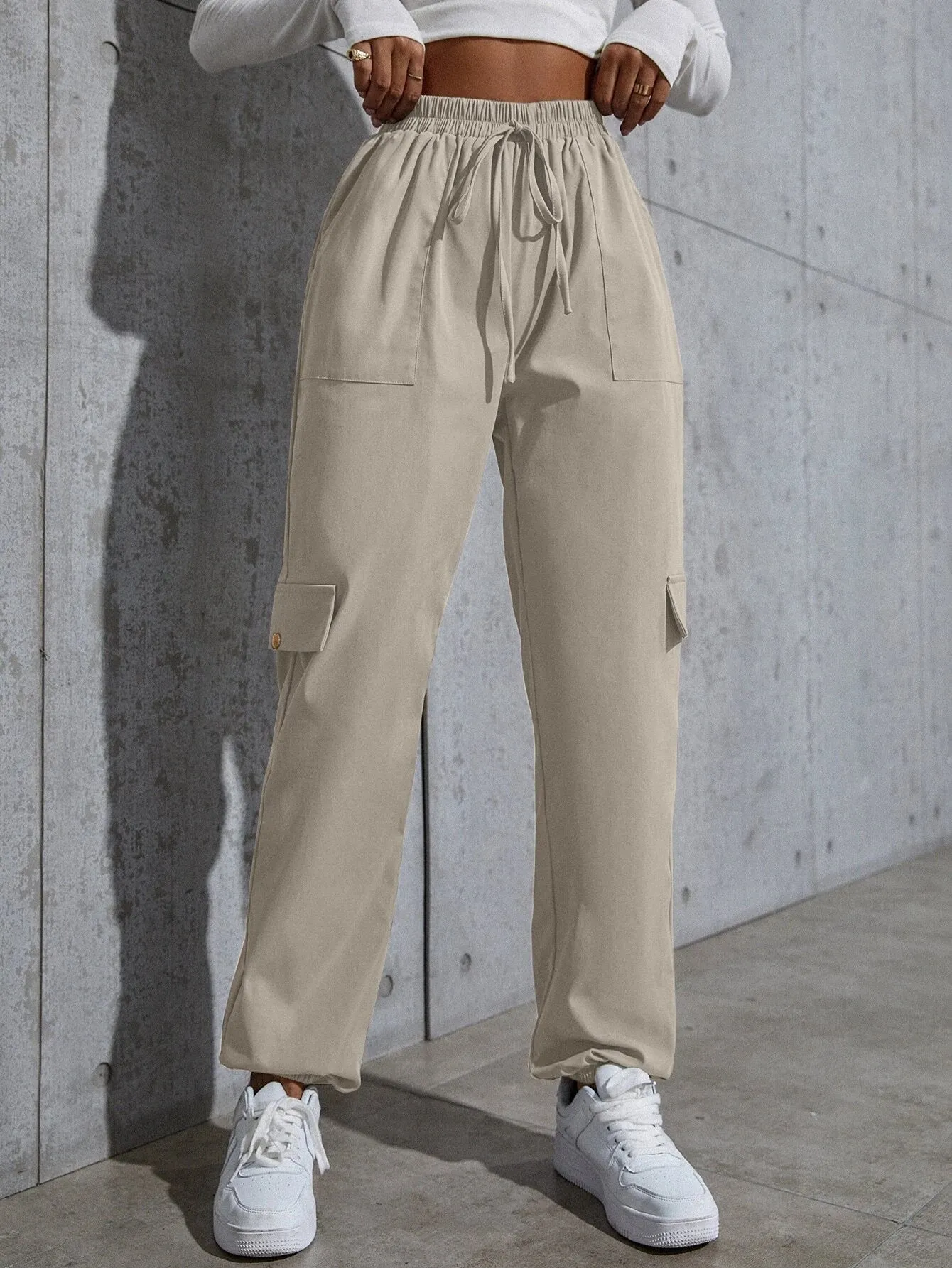 Knot Flap Pocket Cargo Pant