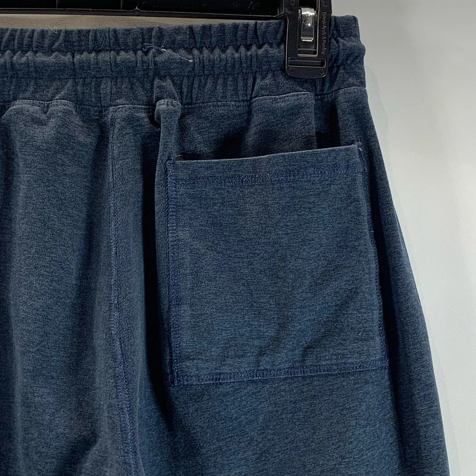 MARINE LAYER Men's Navy Standard-Fit Drawstring Pull-On Sport Jogger SZ S
