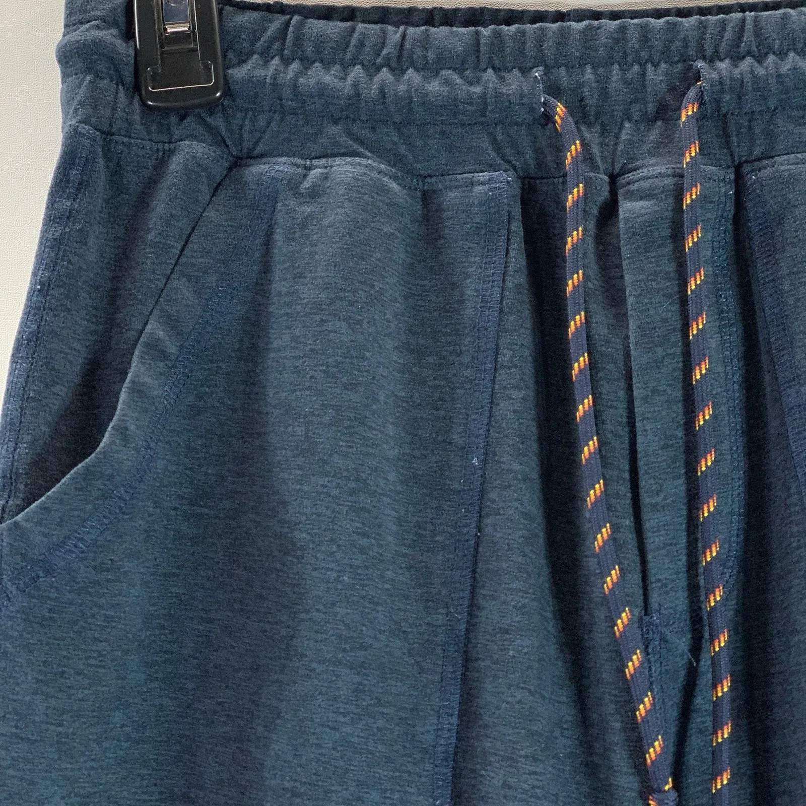 MARINE LAYER Men's Navy Standard-Fit Drawstring Pull-On Sport Jogger SZ S