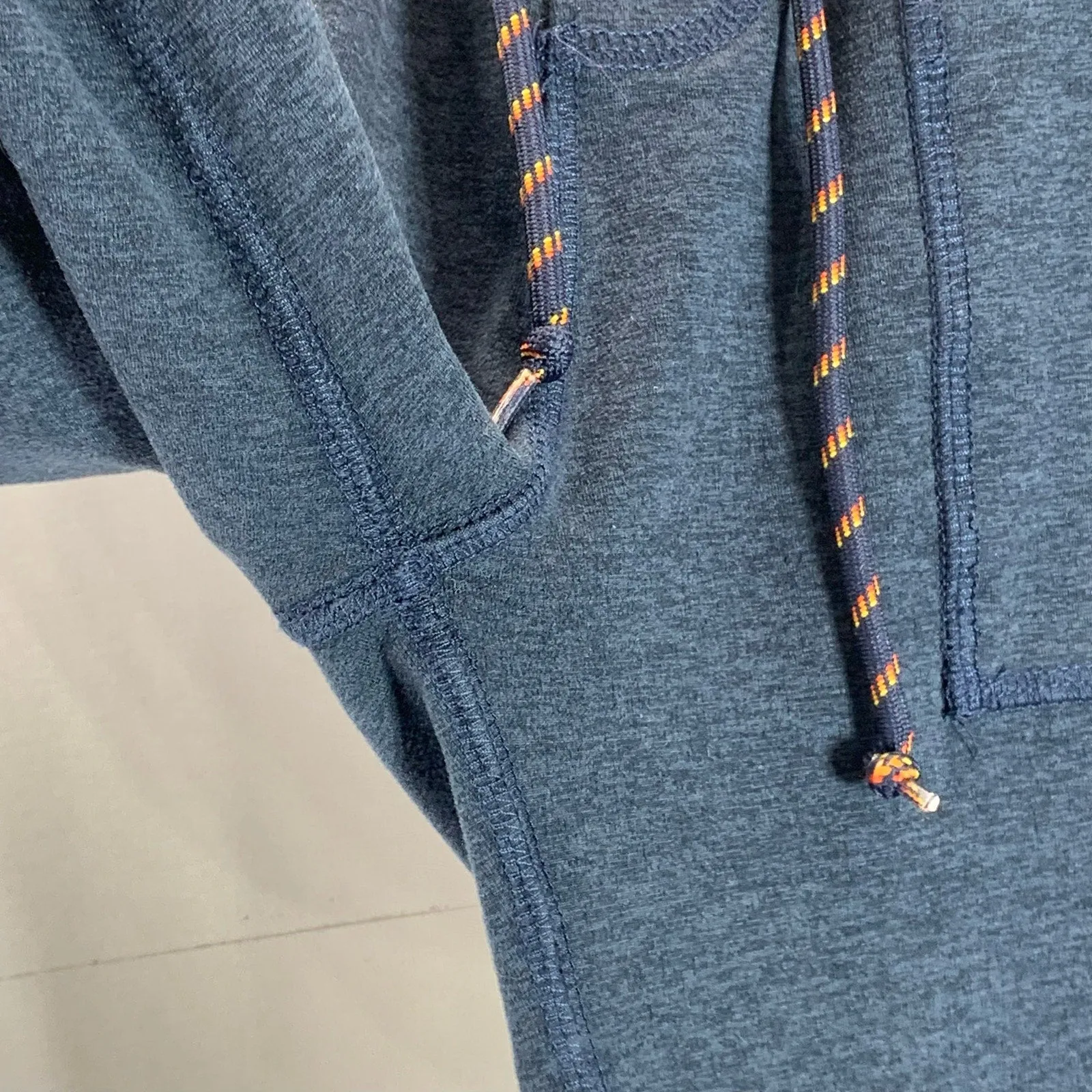 MARINE LAYER Men's Navy Standard-Fit Drawstring Pull-On Sport Jogger SZ S
