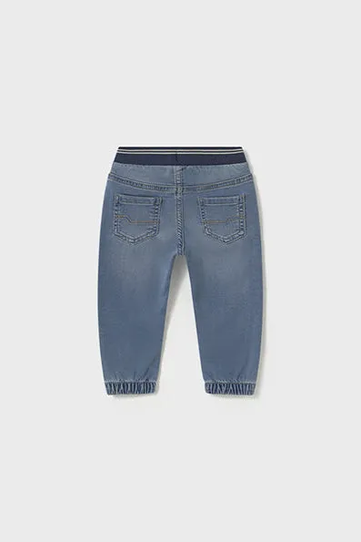 mini boy denim jogger
