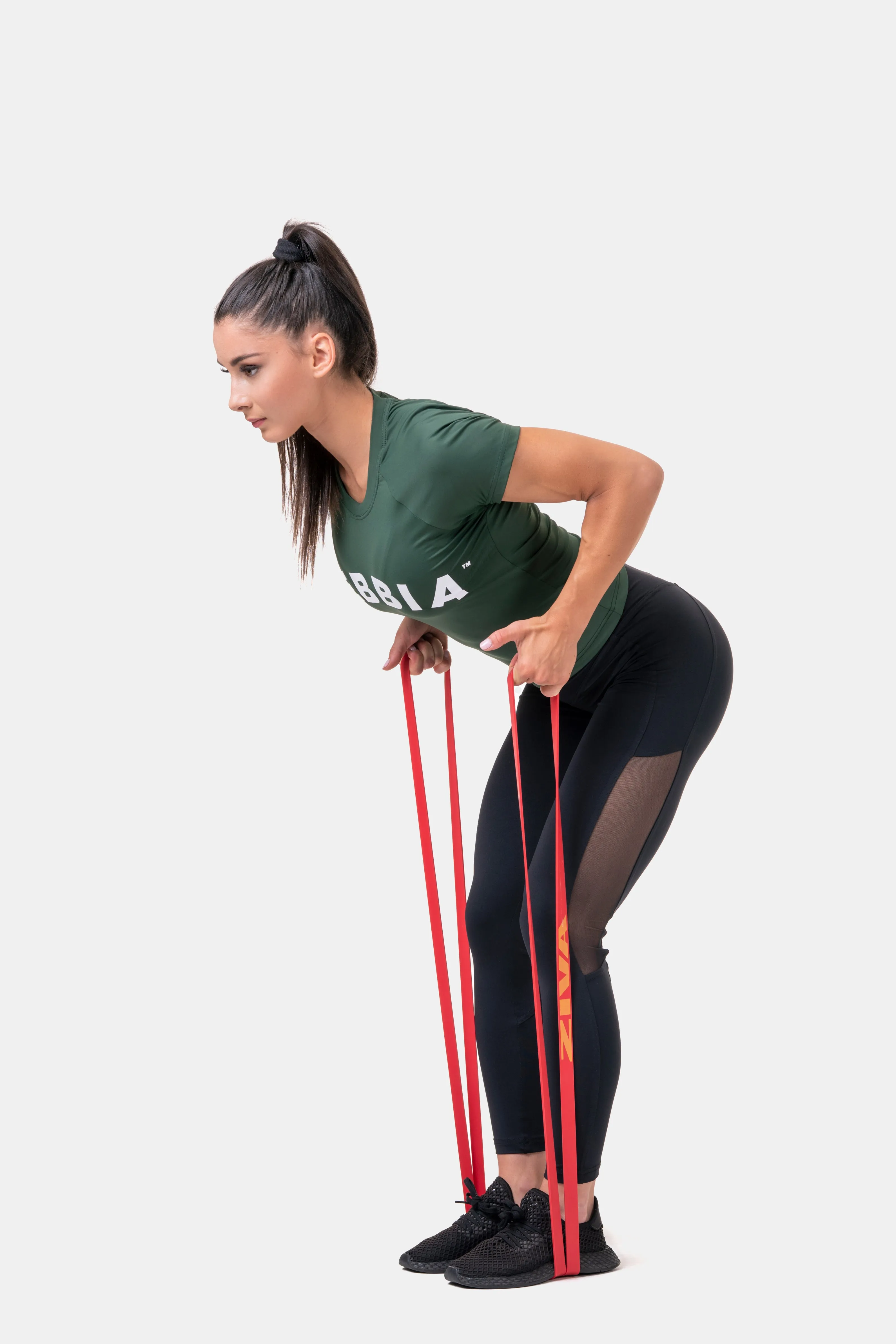 NEBBIA High Waist & Mesh Leggings 573