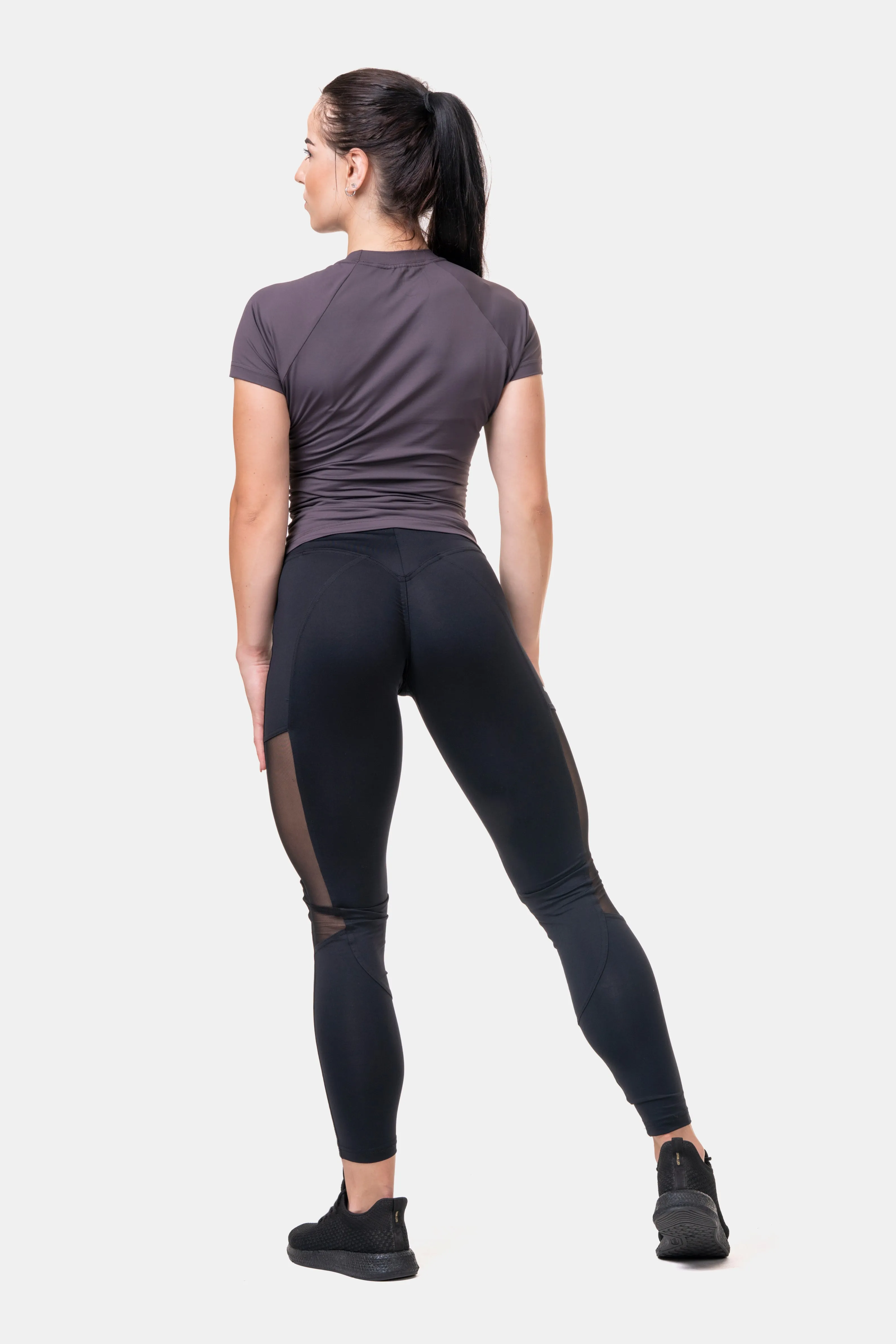 NEBBIA High Waist & Mesh Leggings 573