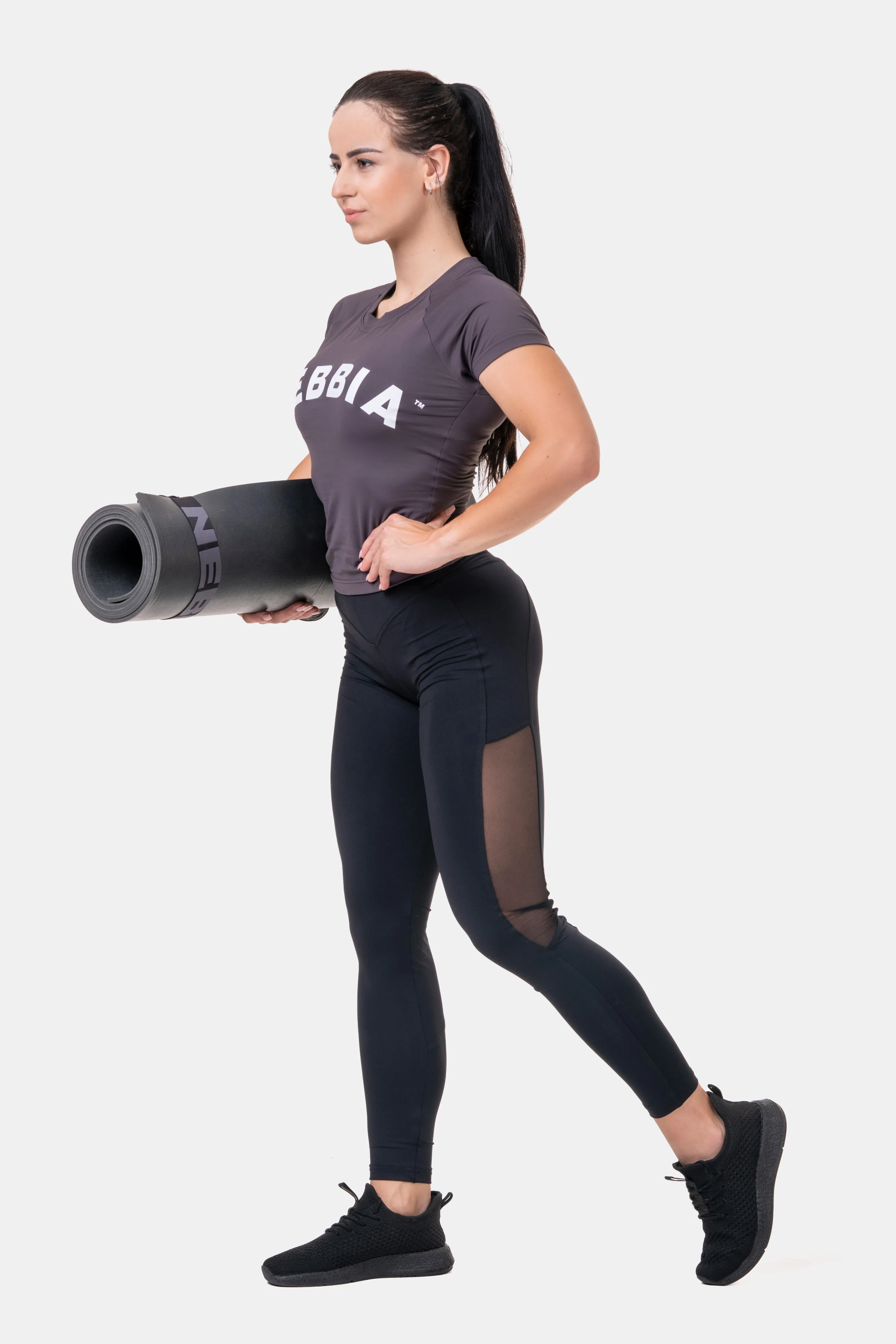 NEBBIA High Waist & Mesh Leggings 573