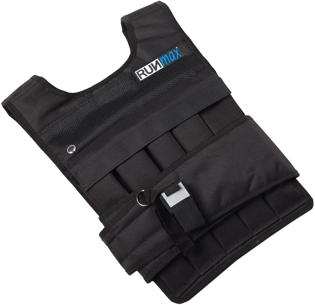 New RUNFast/Max Adjustable Weighted Vest, 40 Lbs, removable weights,  one size fits most!