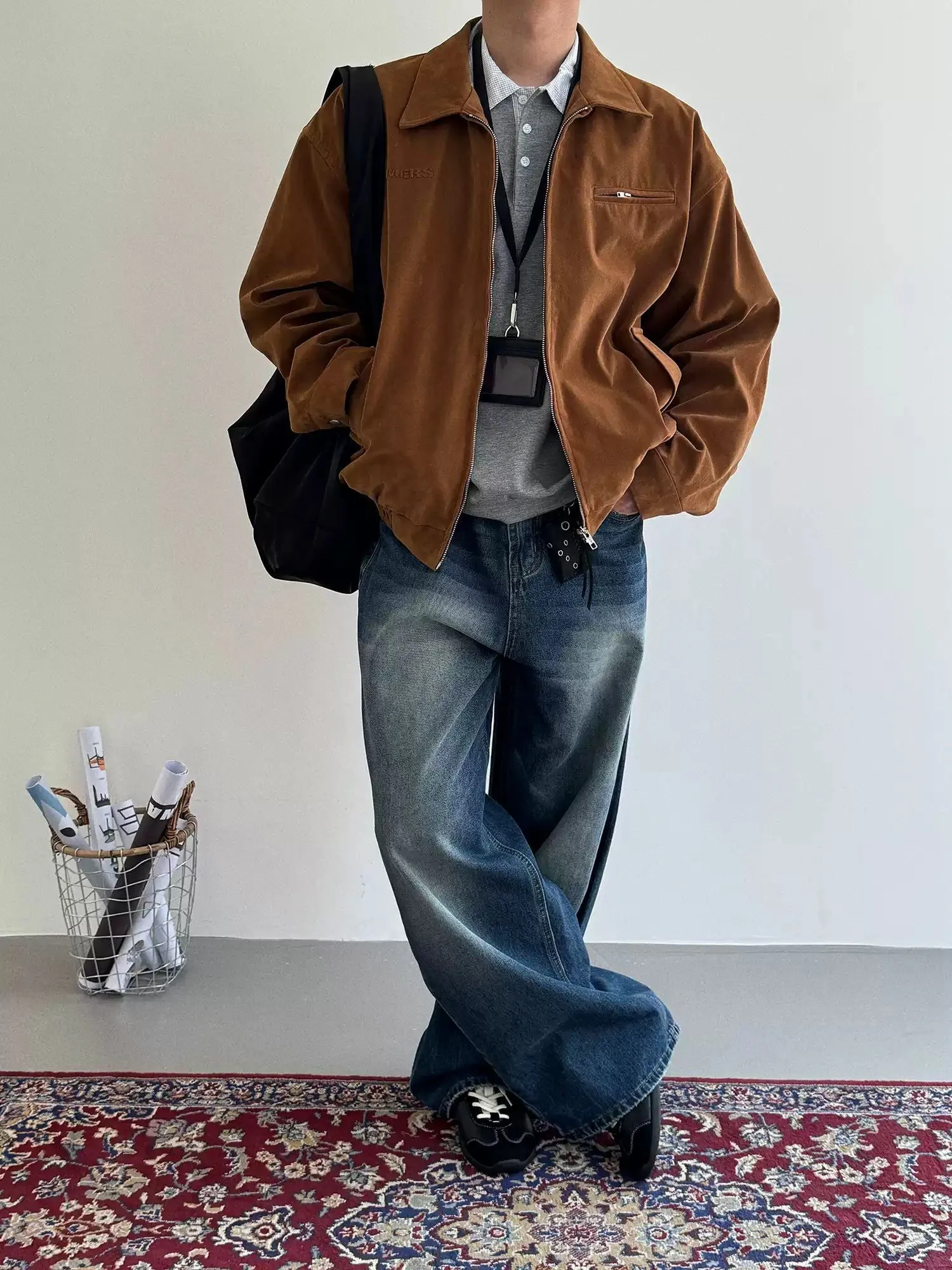 Nine Collared Relaxed Fit Jacket