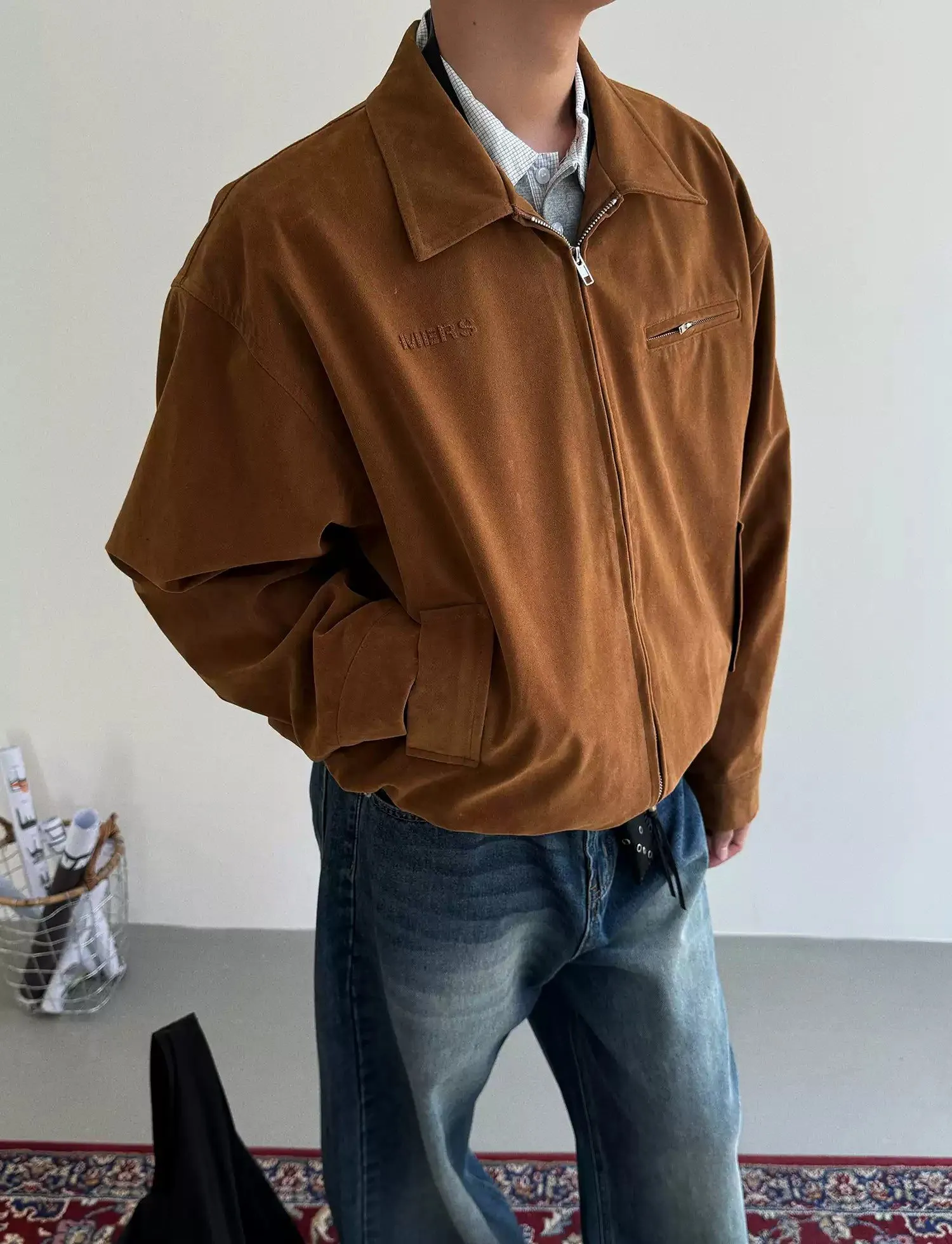 Nine Collared Relaxed Fit Jacket