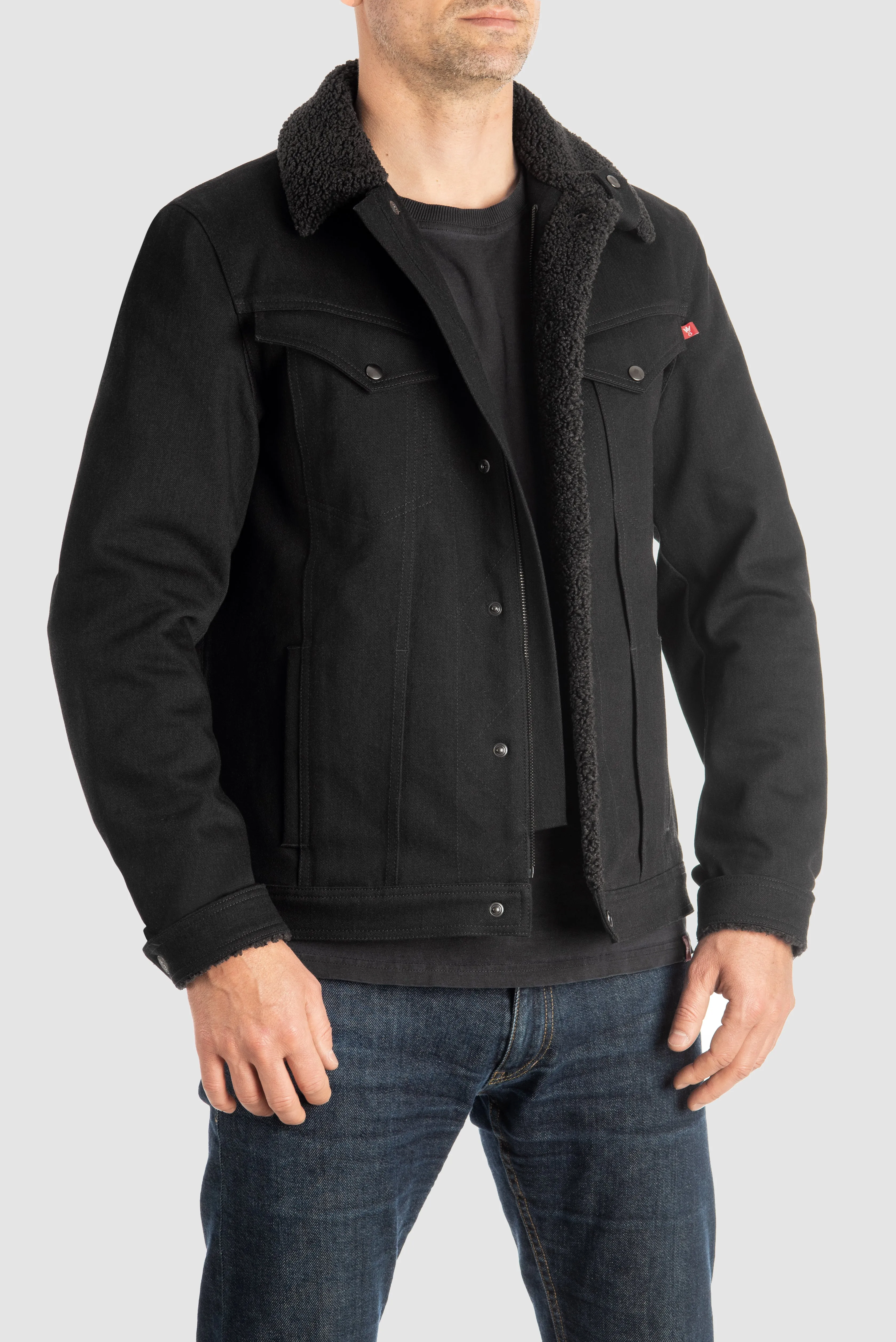 Pando Moto Husky 2.0 Men's Jacket - Black