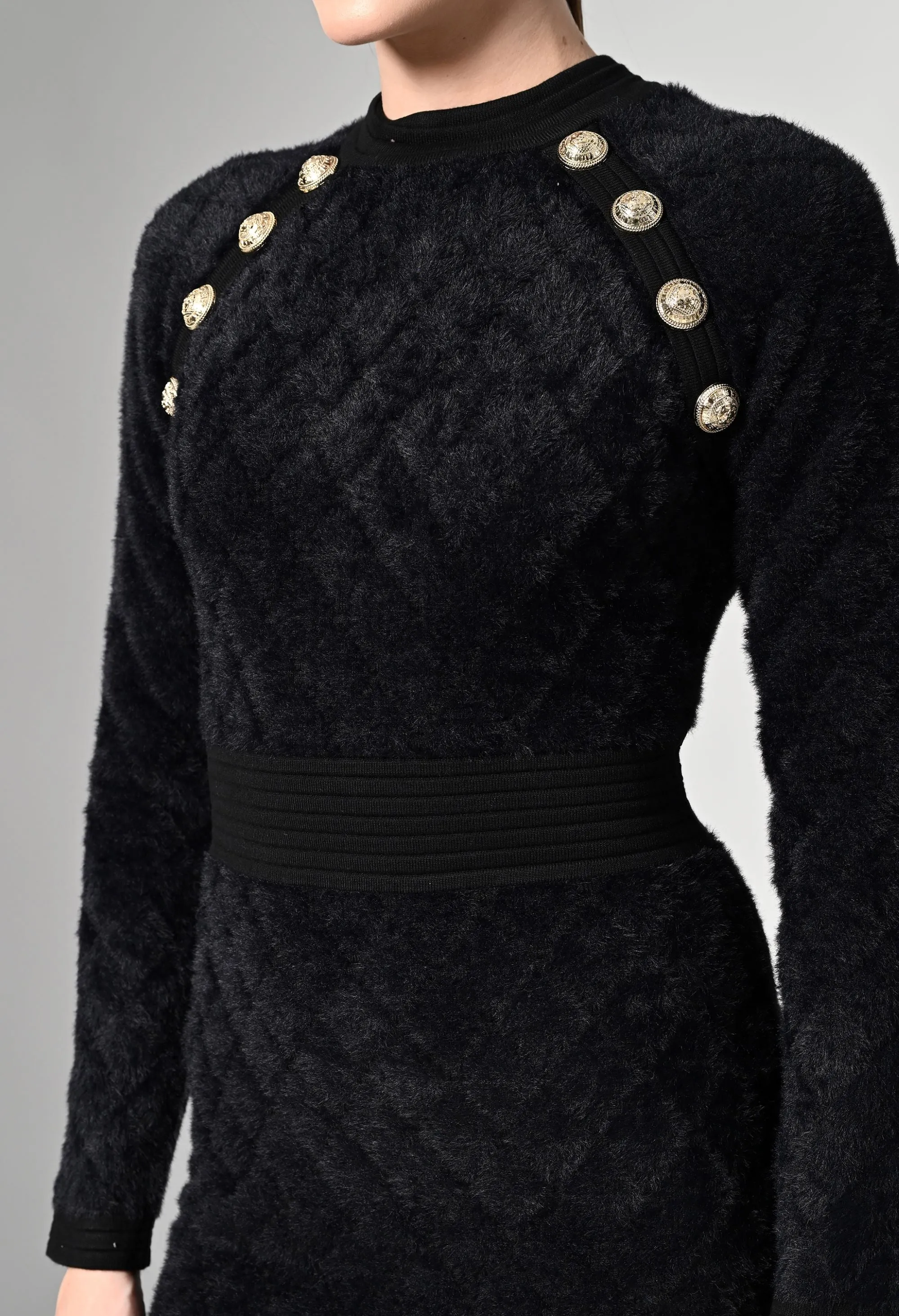 Pankh Risa Furry Bodycon Dress