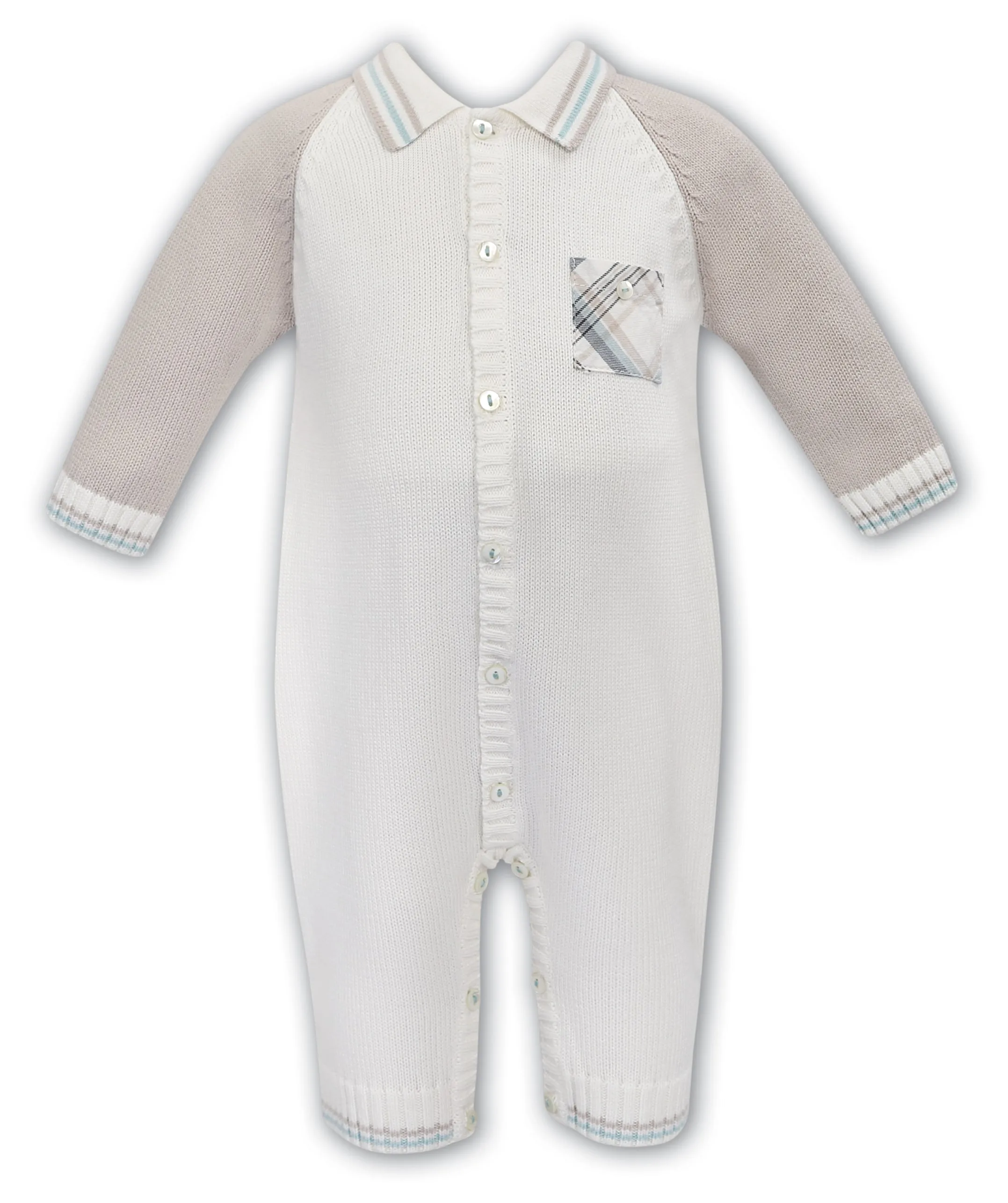 Patch Pocket Knit Romper