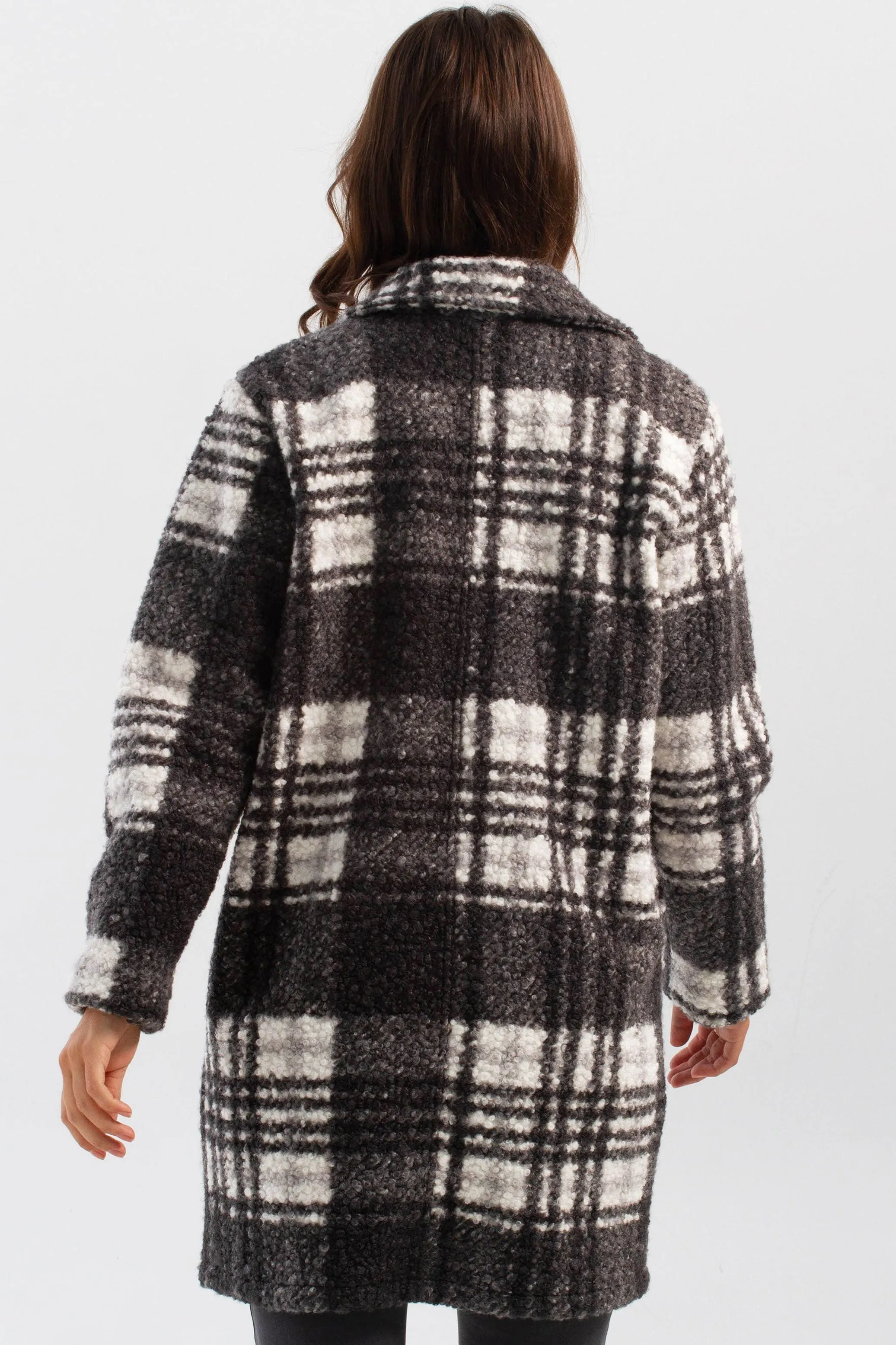 PLAID COAT
