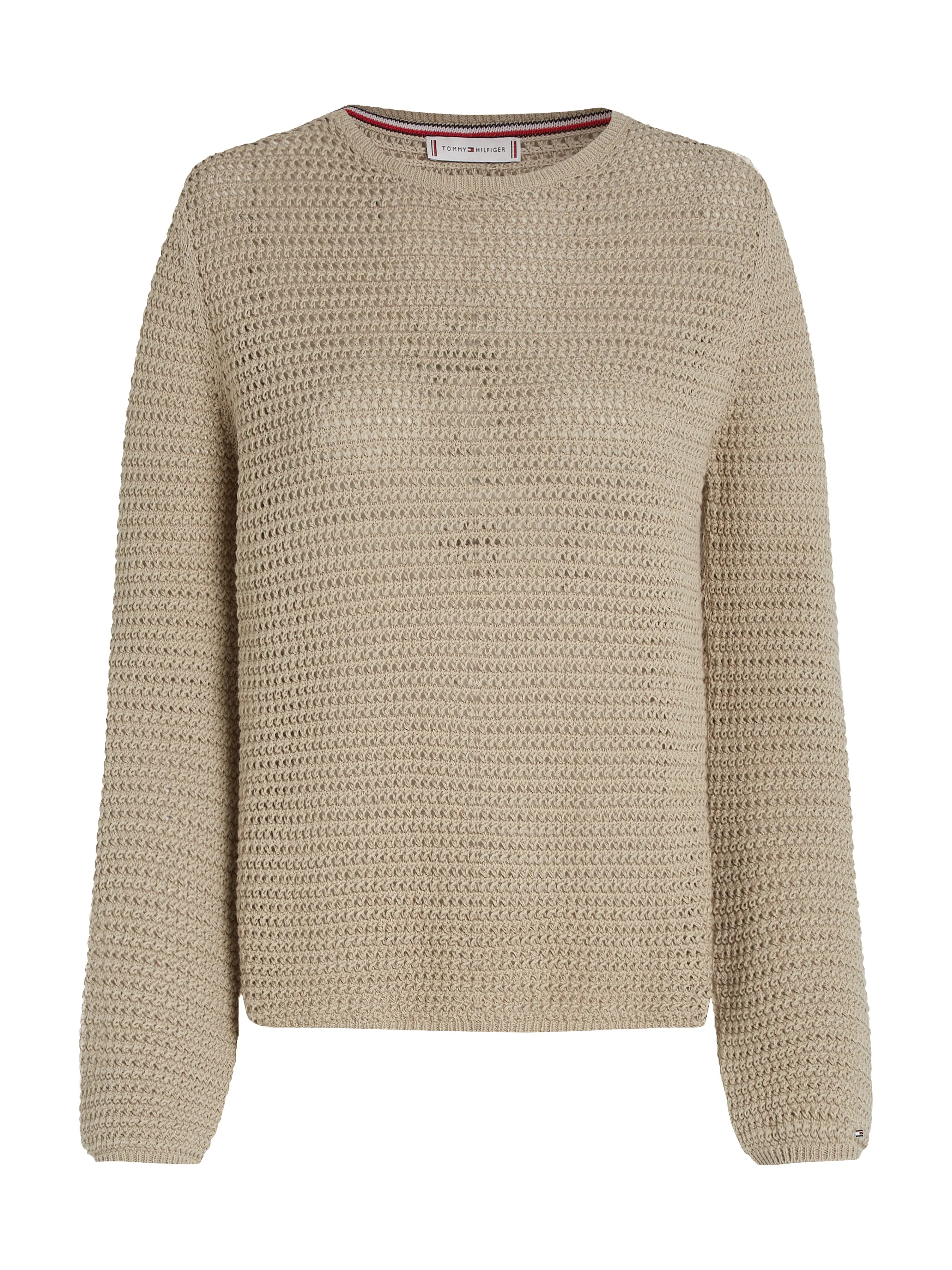 Pointelle Crochet Jumper