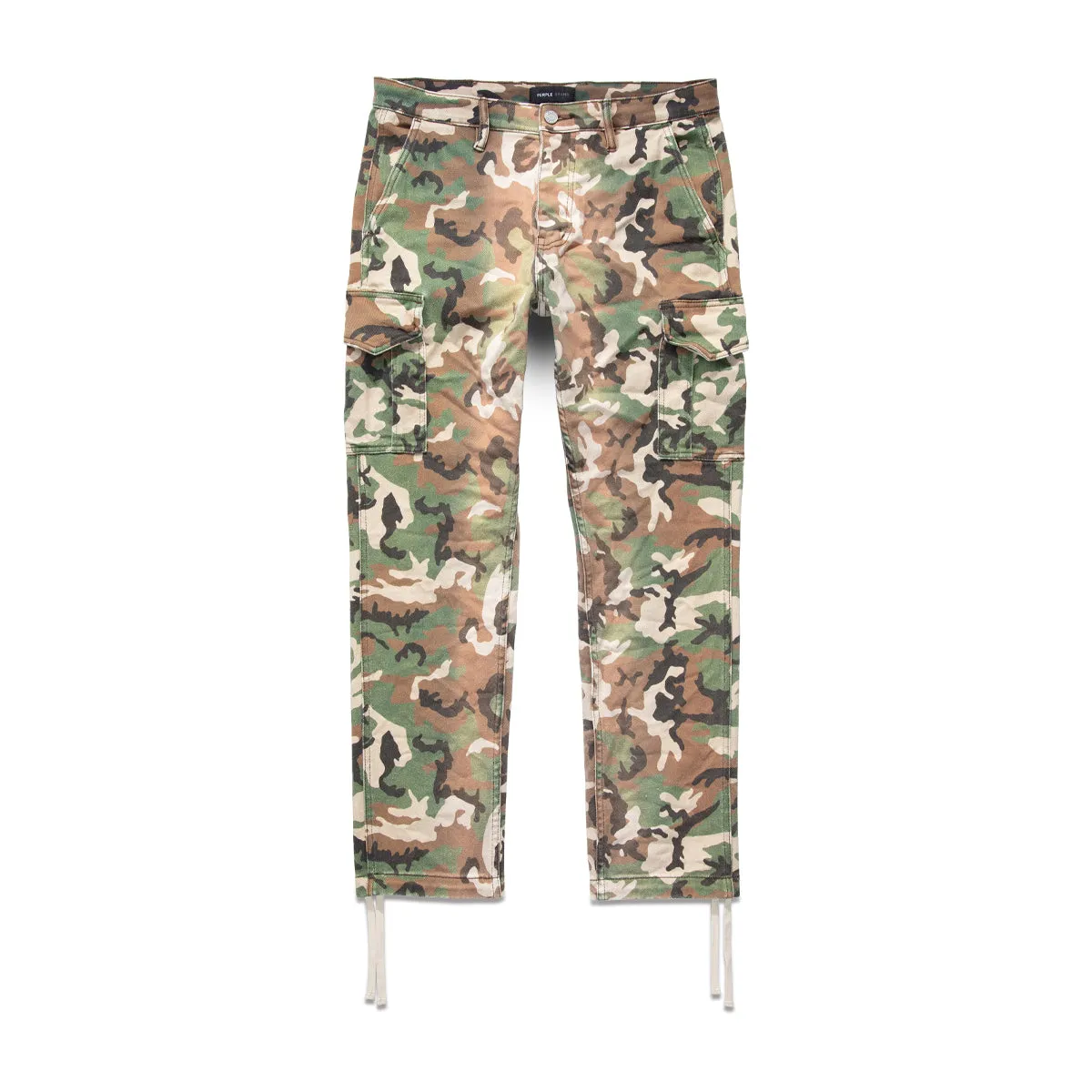 Purple Brand Mens Twill Cargo Pant Cargo Pants P503-TBCP323 Aop